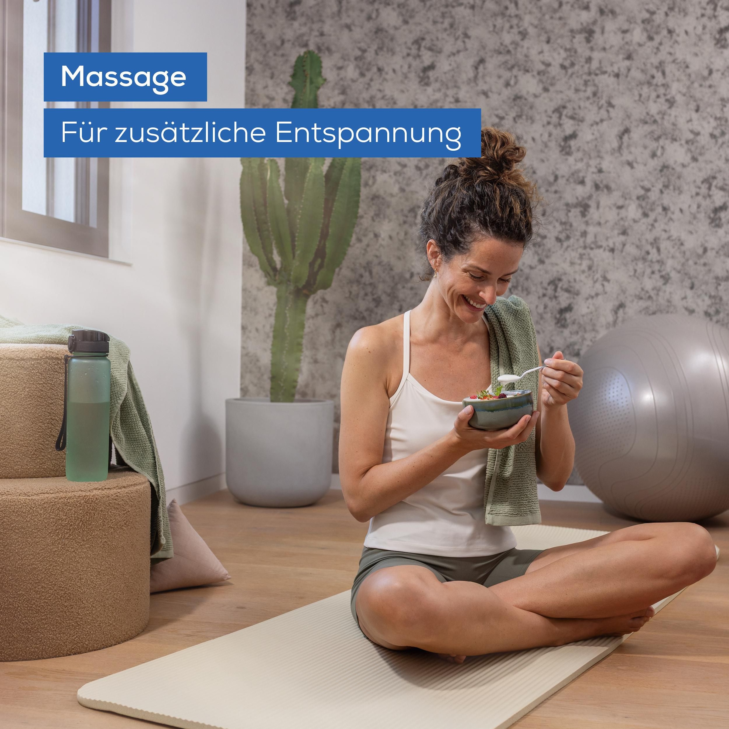 BEURER TENS-EMS-Gerät »EM 59 Heat, Reizstromgerät mit Wärmefunktion und 4 Elektroden« 3-in-1: TENS (Schmerzlinderung), EMS (Muskelstimulation) und Massage