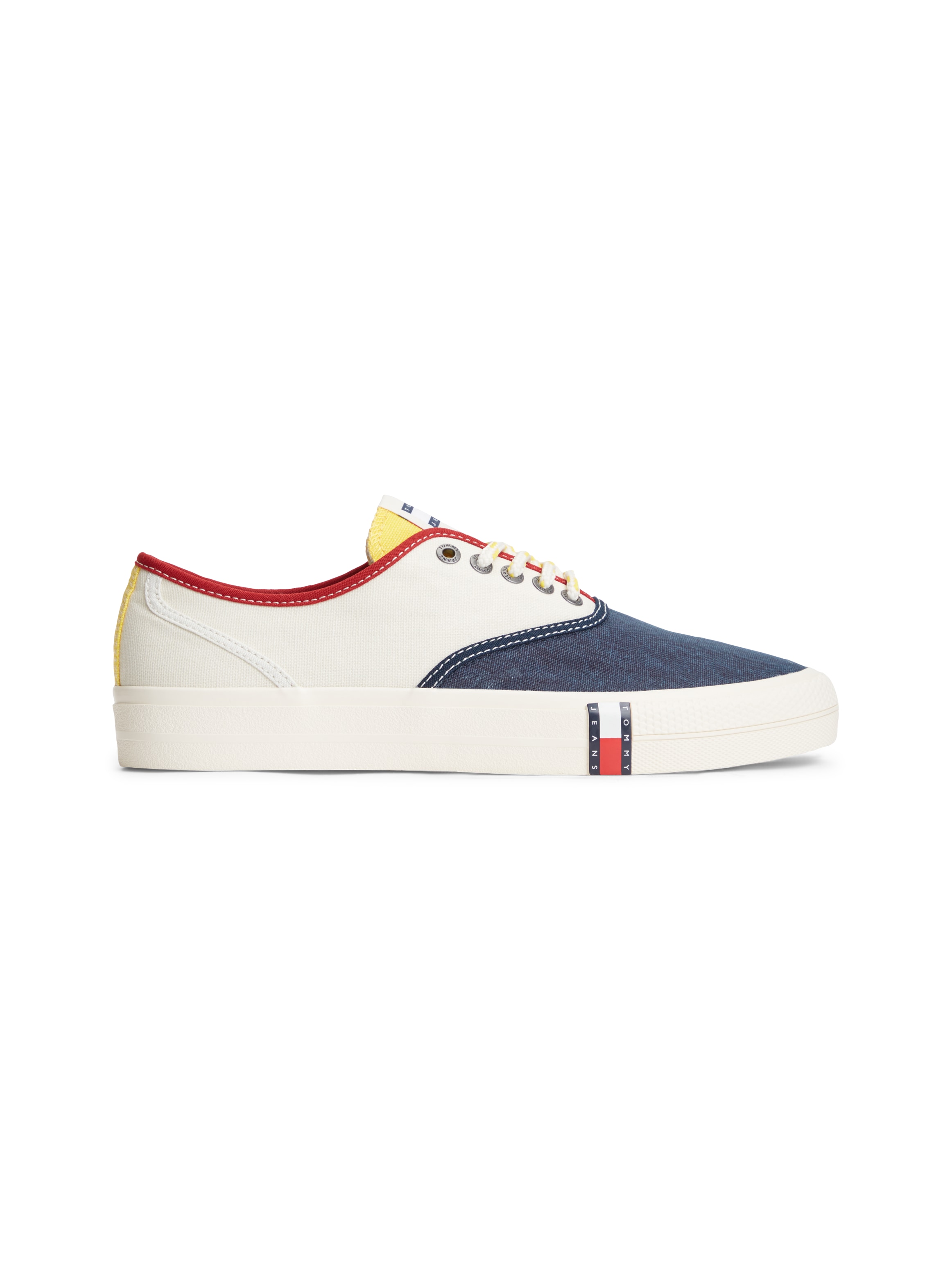 Tommy Jeans Sneaker »ARCHIVE VULC Y2K COLOR BLOCK«  Freizeitschuh, Halbschuh, Schnürschuh im auffälligen Kontrastlook