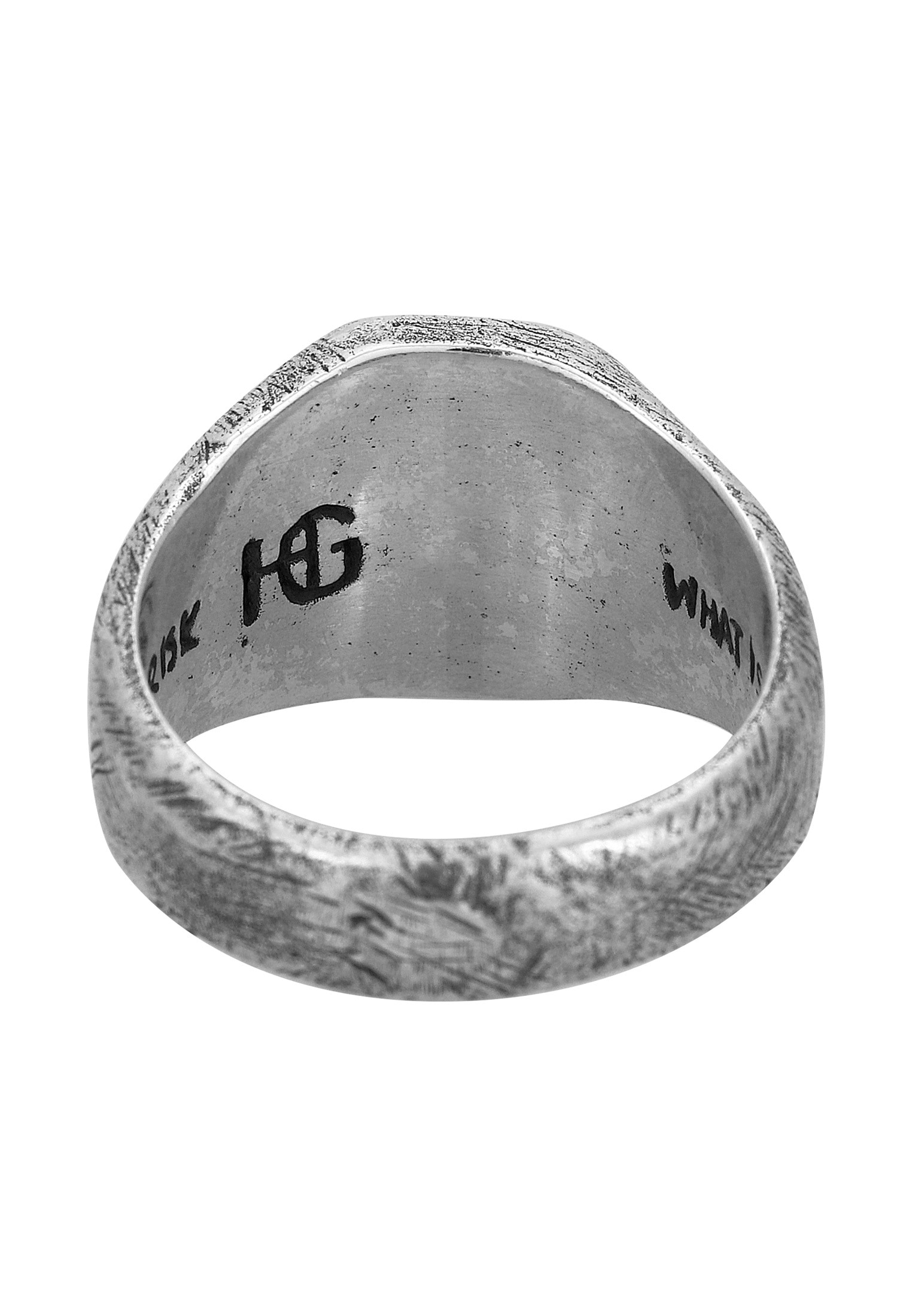 HAZE & GLORY Siegelring »Ring Siegelring - The Thunder 925 Silber«