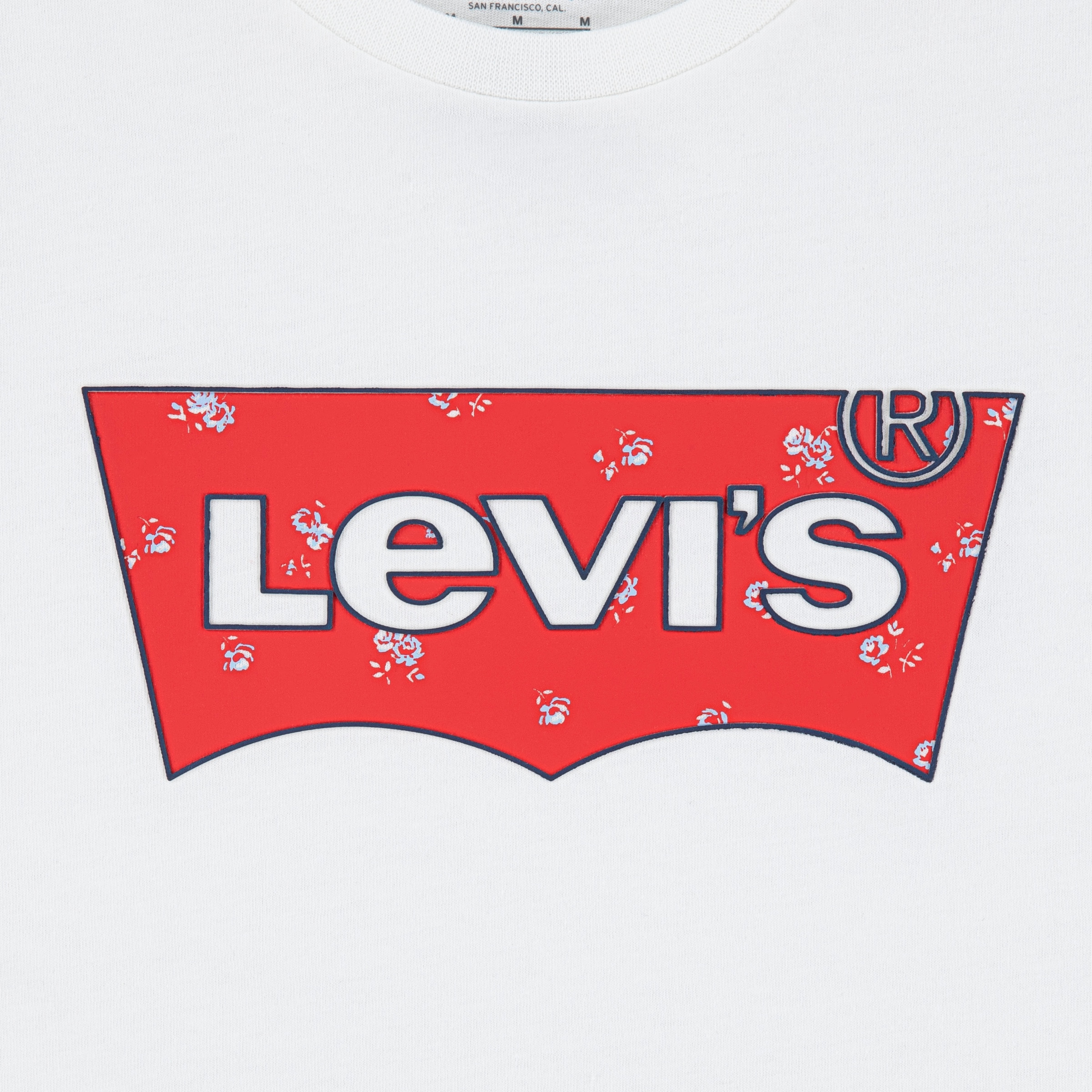 Levi's® Kids T-Shirt »LVG FLORAL BATWING SS TEE«, mit großem Batwing-Logo