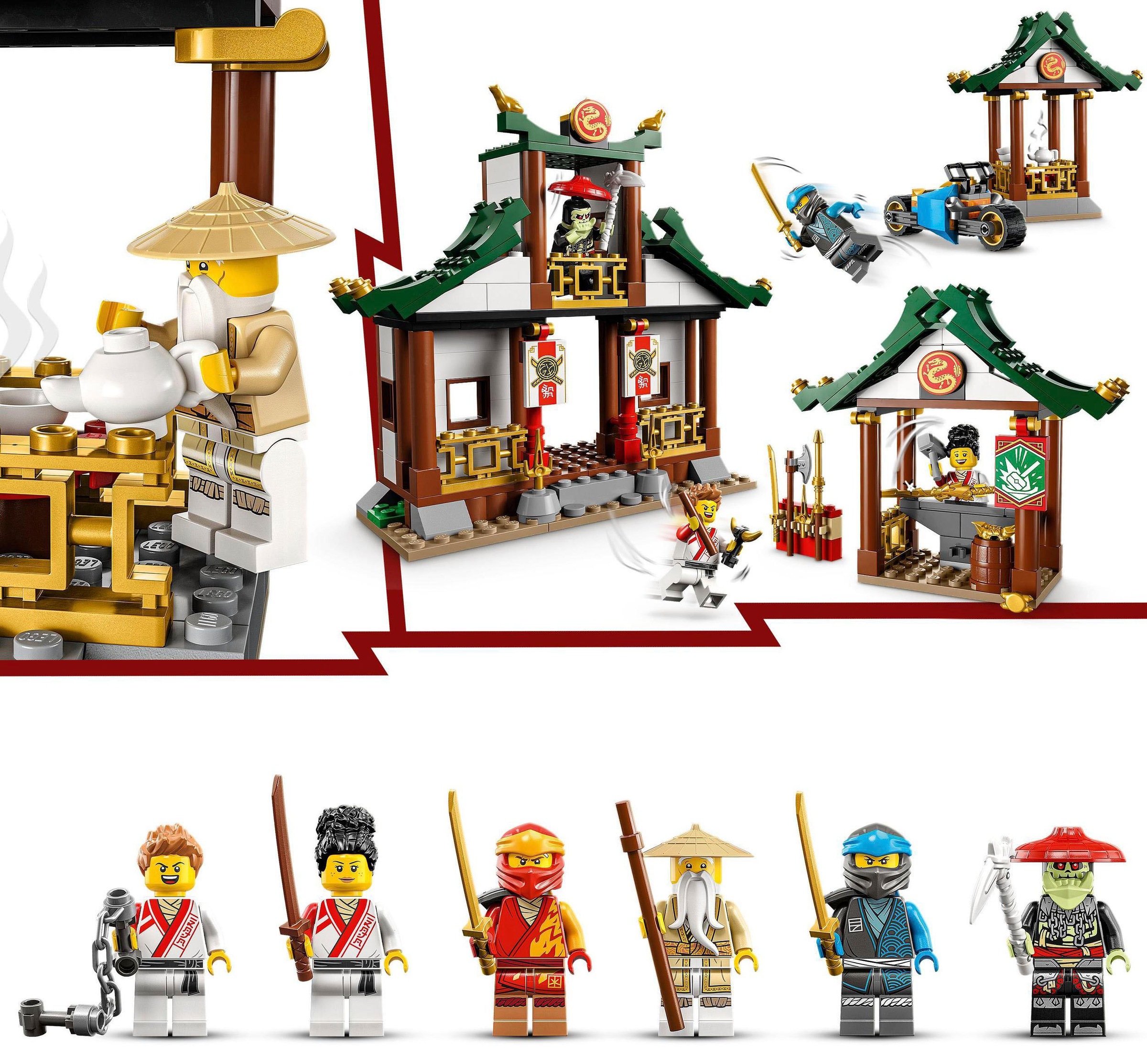 LEGO® Konstruktionsspielsteine »Kreative Ninja Steinebox (71787), LEGO® NINJAGO«, (530 St.), Made in Europe