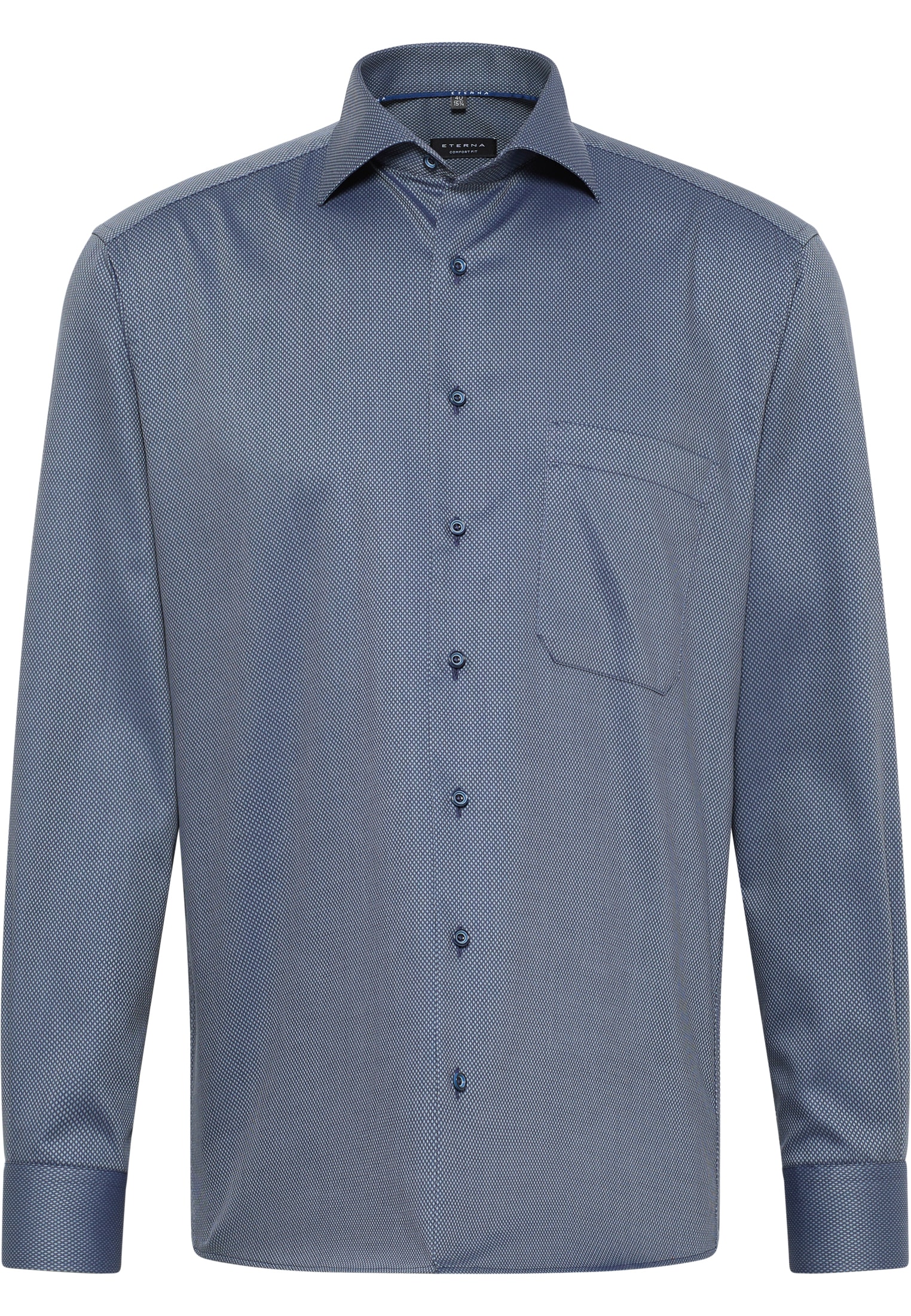 Eterna Langarmhemd »COMFORT FIT« NON IRON (bügelfrei)