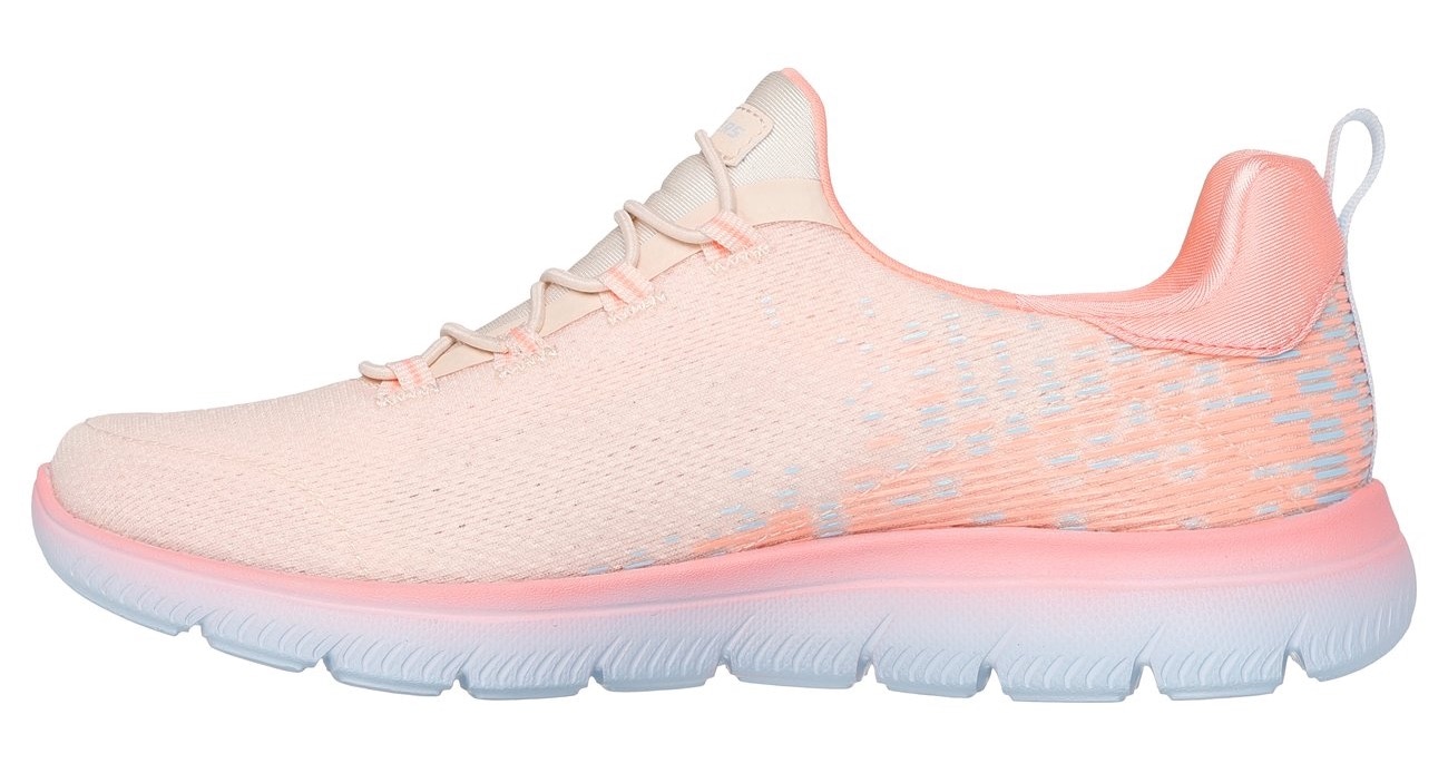 Skechers Slip-On Sneaker »SUMMITS«, Trainingsschuh, Sneaker, Slipper, Halbschuh mit Bungee-Verschluss