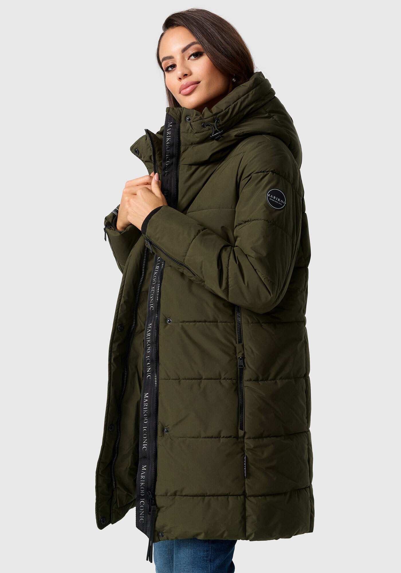 Marikoo Winterjacke »Marikoo Karumikoo XVI Damen Winterjacke B987«