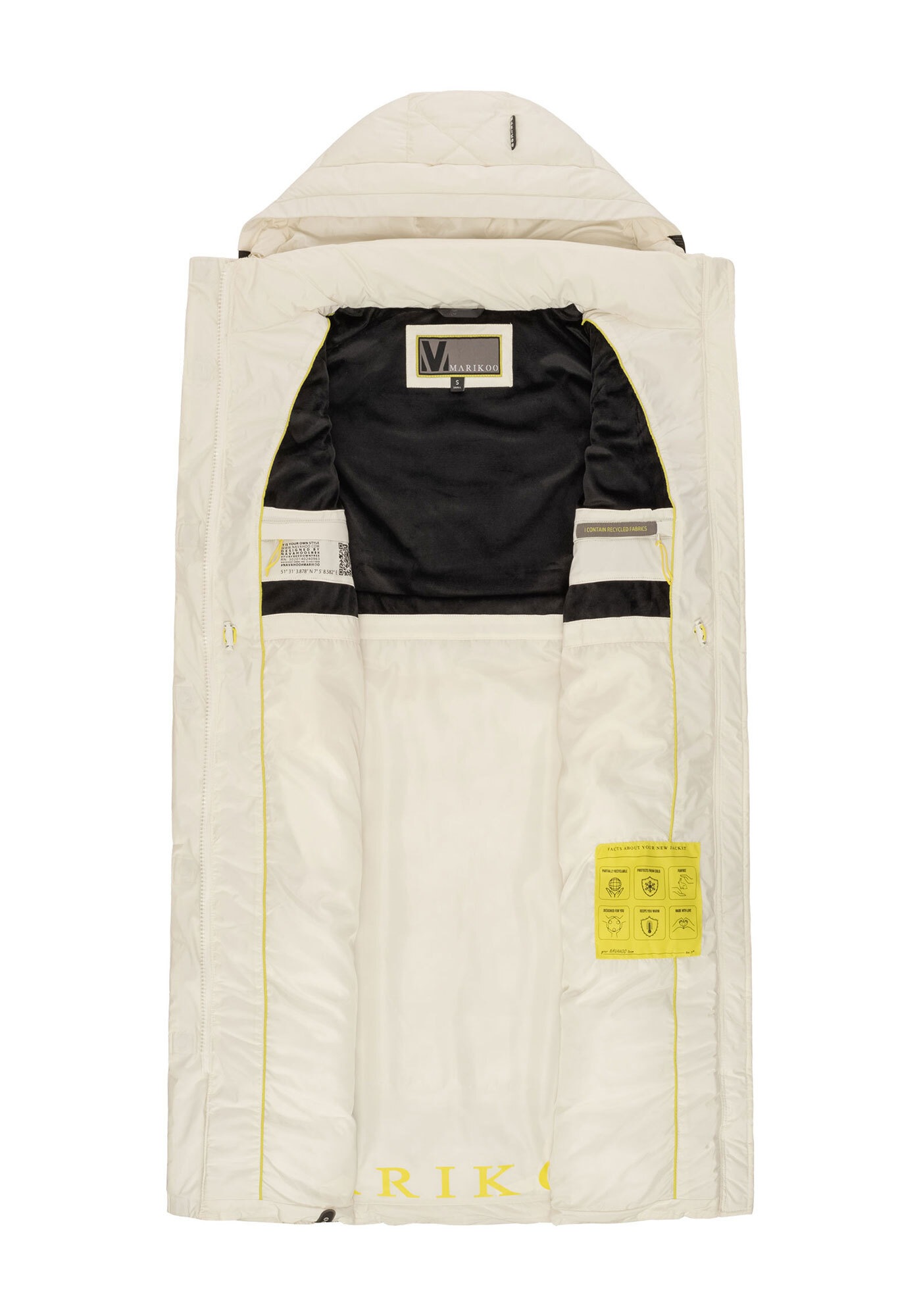 Marikoo Steppweste »Marikoo Narikaa Damen Winterweste N018«