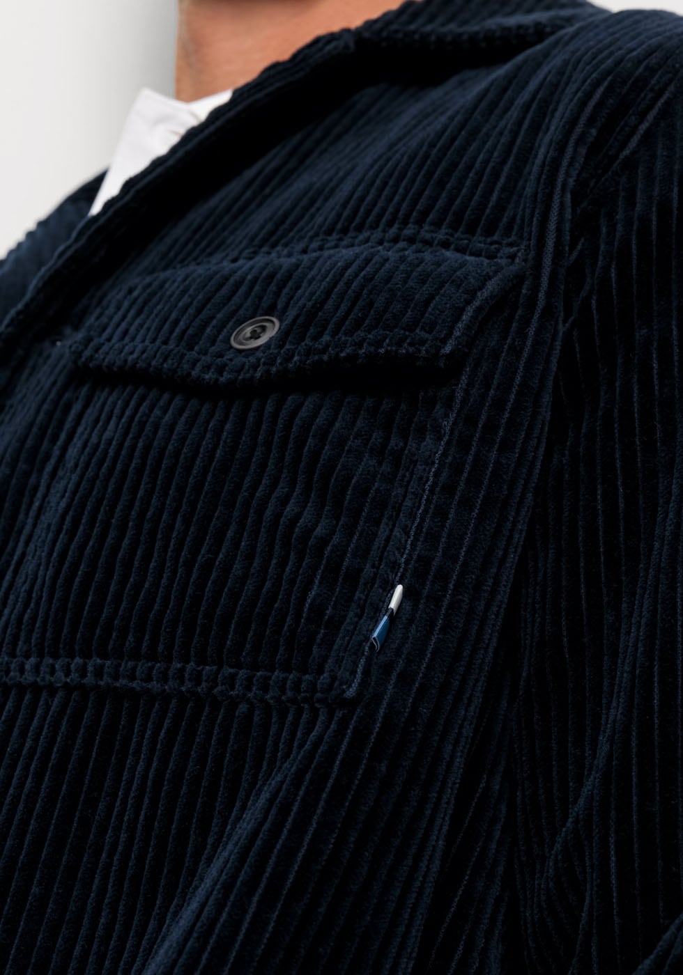 OLYMP Langarmhemd »Casual«, aus weichem Cord