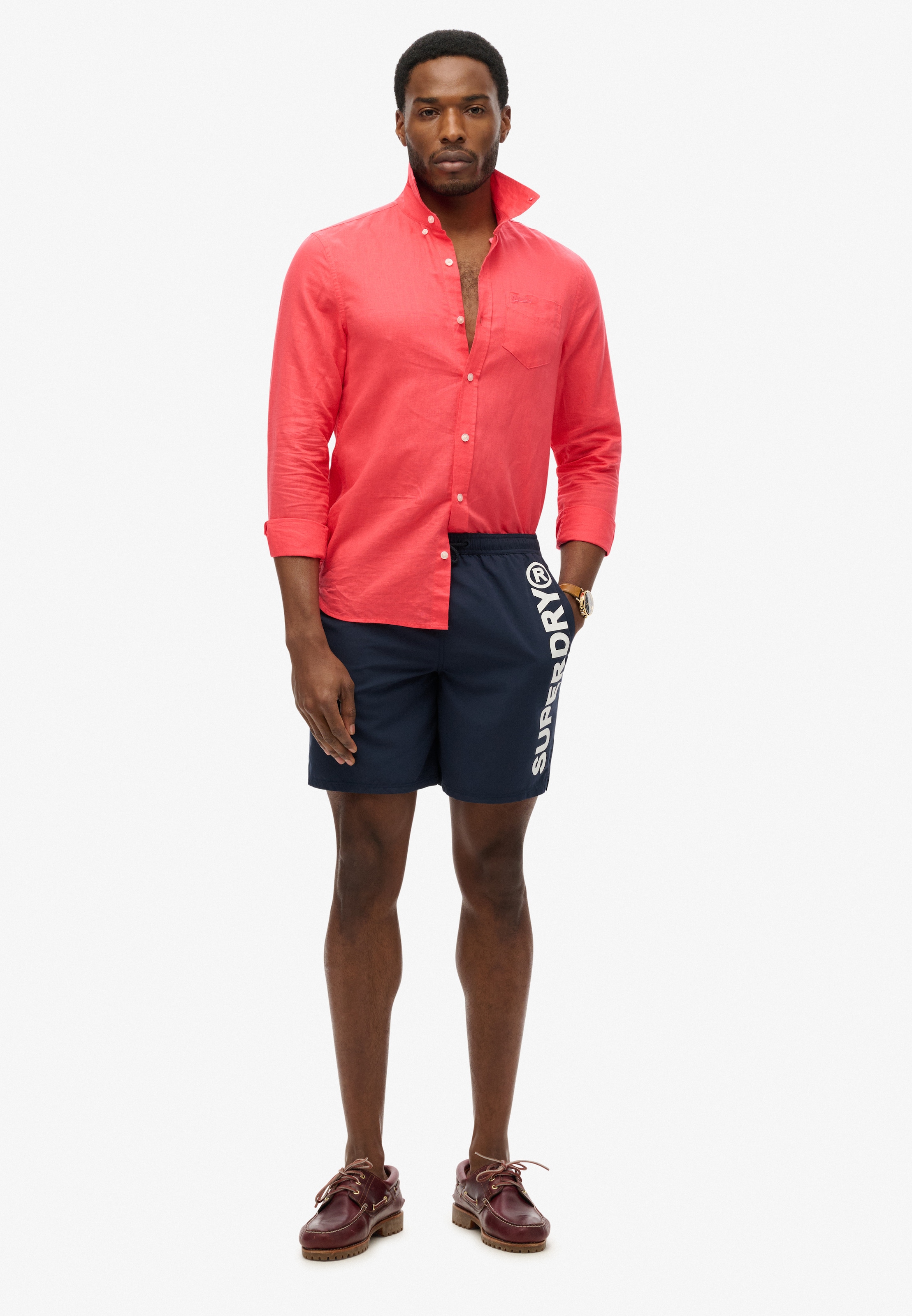 Superdry Badeshorts »SPORT GRAPHIC 17 SWIM SHORT«