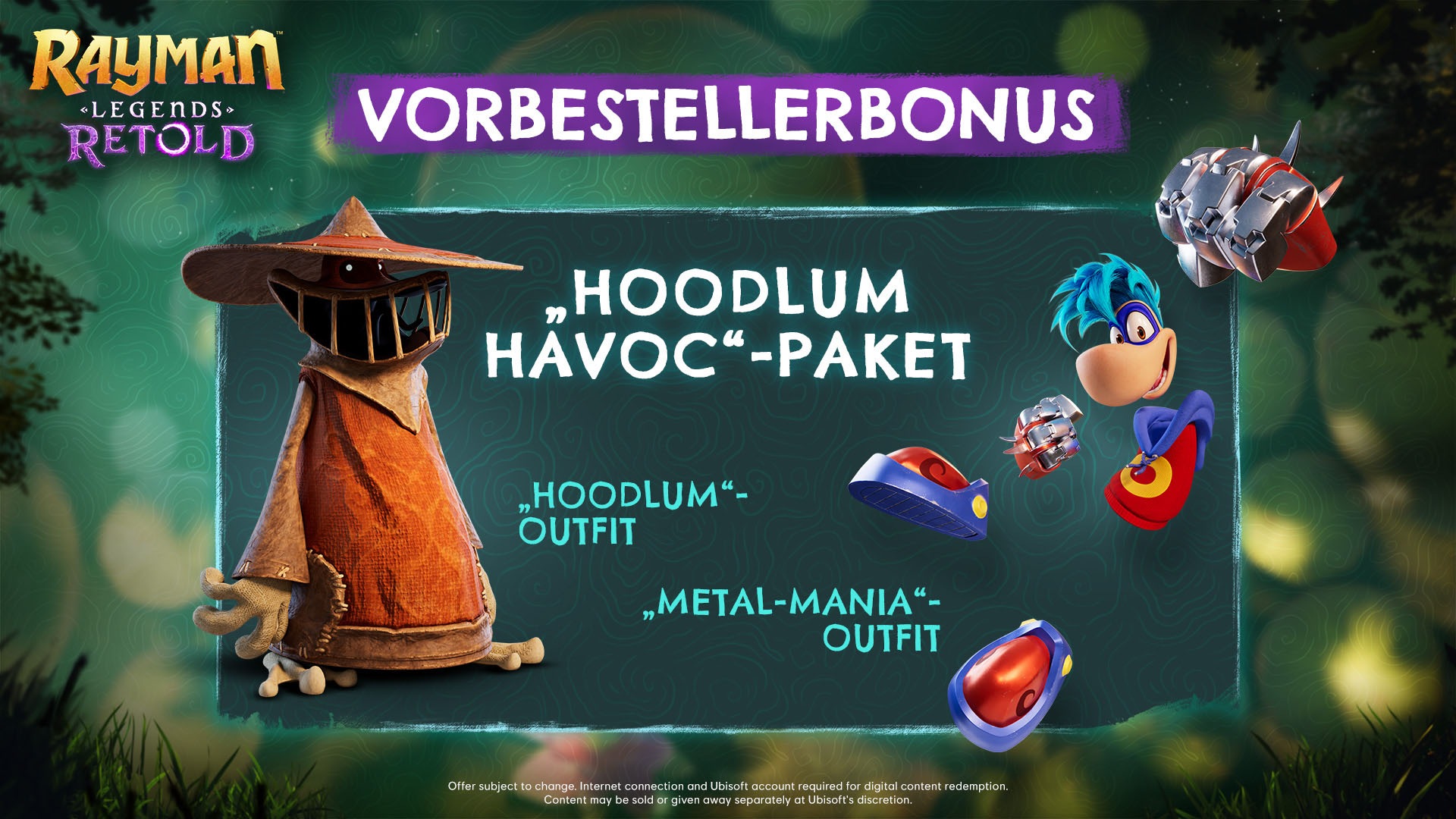 UBISOFT Spielesoftware »Rayman Legends Retold – Launch Edition« Nintendo Switch 2