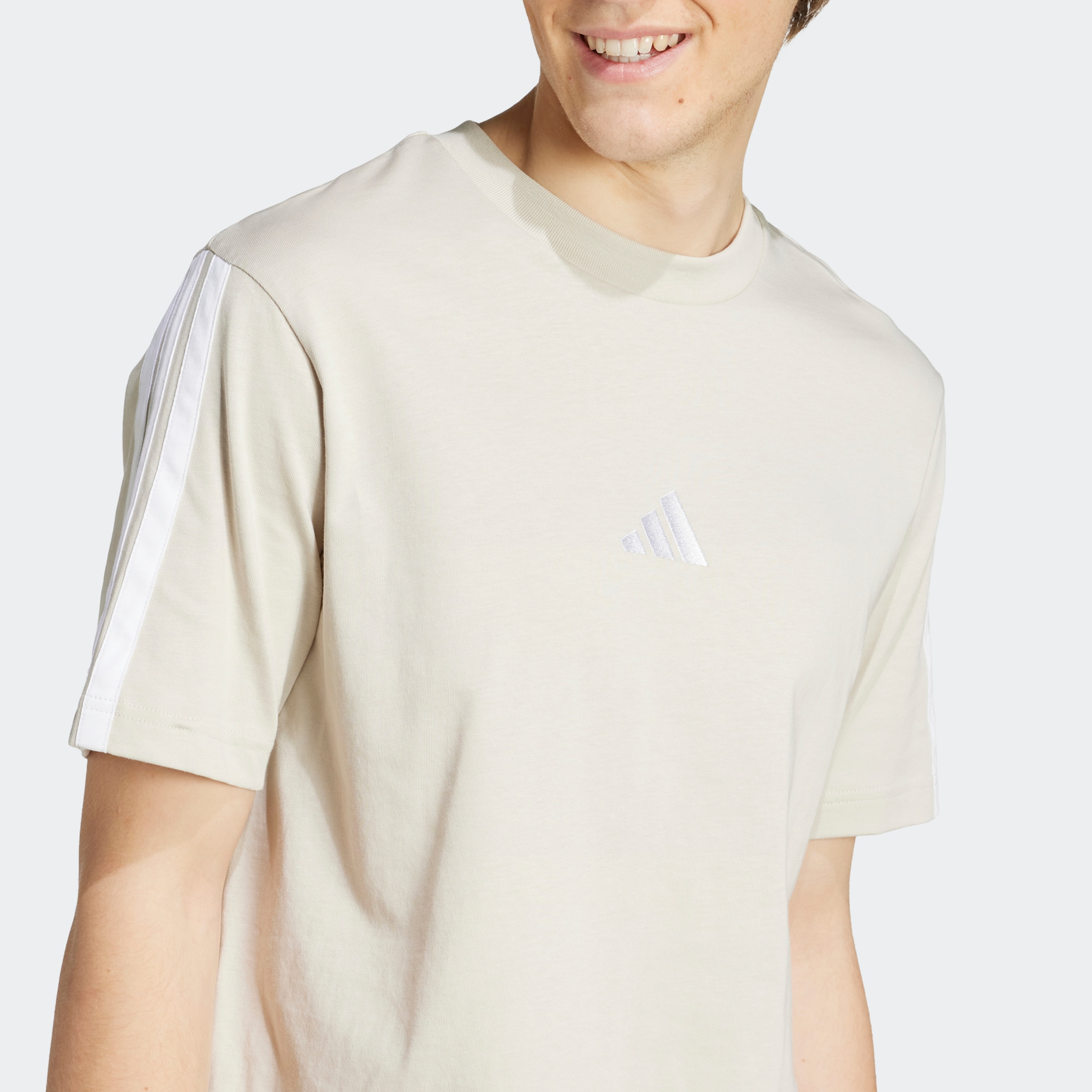 adidas Sportswear T-Shirt »M 3S SJ T B« sportlicher Stil, mit 3-Streifen-Design, aufgesticktes Logo