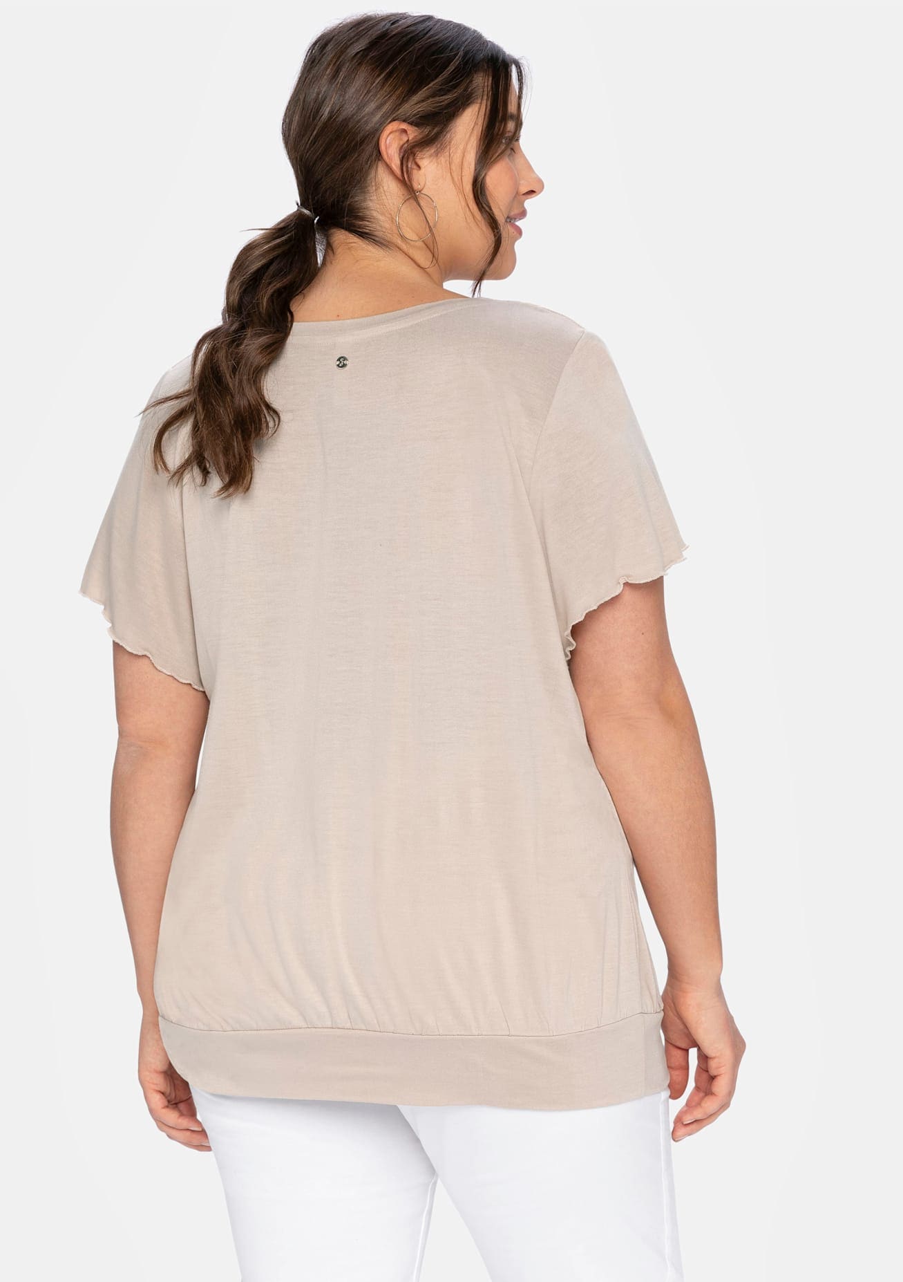 Sheego T-Shirt »T-Shirt«, (1 tlg.)