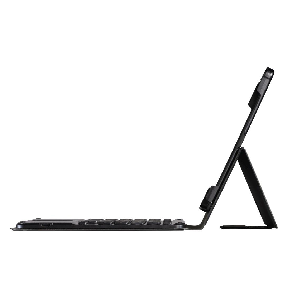 Hama Tablet-Hülle »Tablet-Hülle mit Tastatur für Tablet / iPad 9,5-11 Zoll (Stand, Slim)«, 26,7 cm (10,5 Zoll)