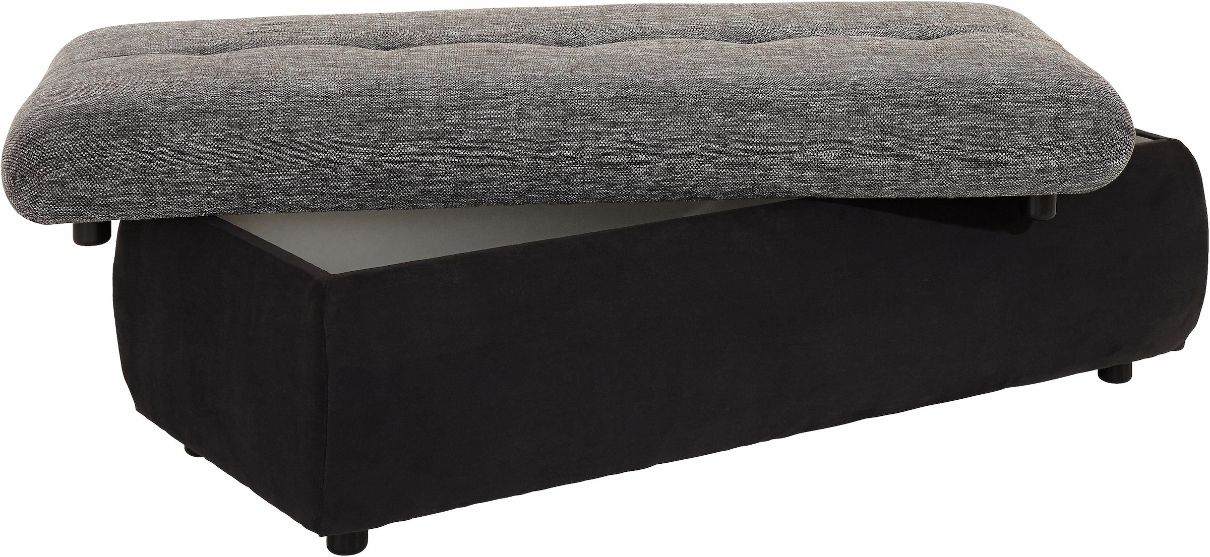TRENDMANUFAKTUR Hocker, mit Stauraumfach