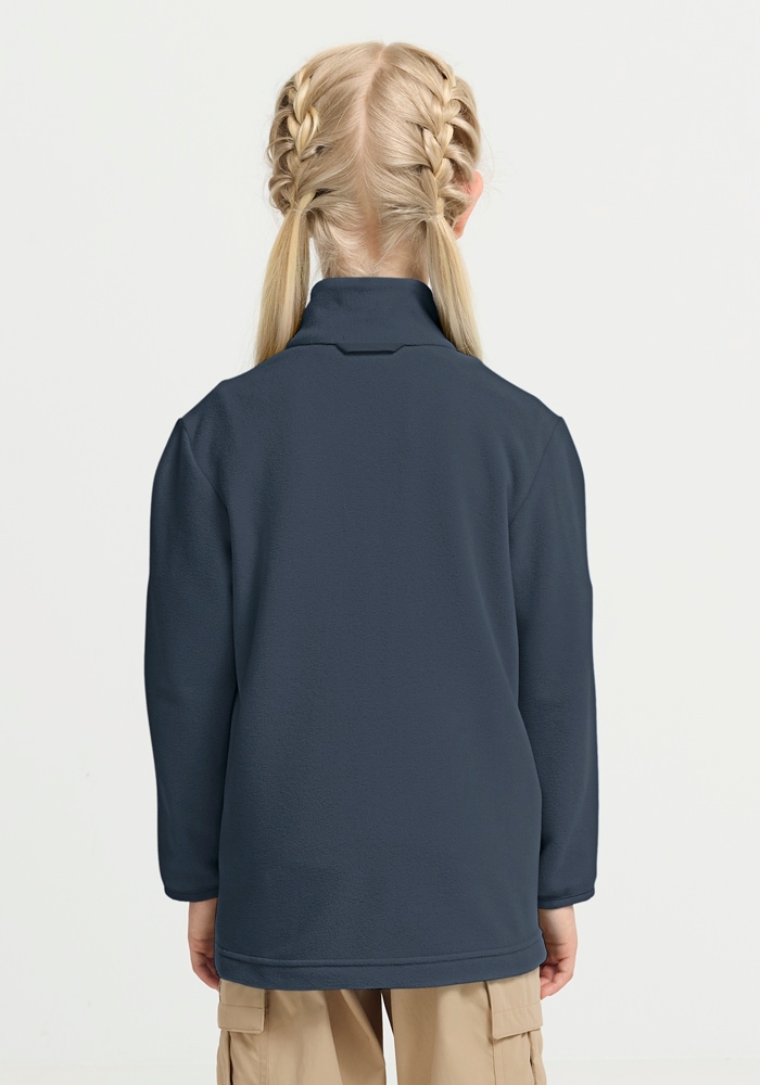 Jack Wolfskin Fleecejacke »TAUNUS 100 FZ K« Winddicht, atmungsaktiv, Übergangsjacke