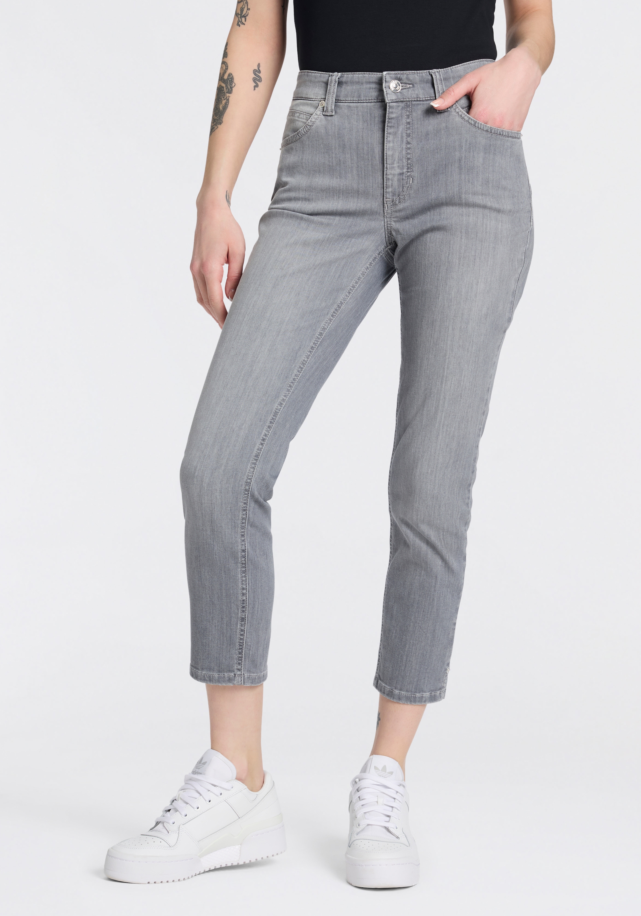 MAC 7/8-Jeans »MELANIE 7/8 summer« Sommerliche Denim-Qualität, sehr leicht im Gewicht