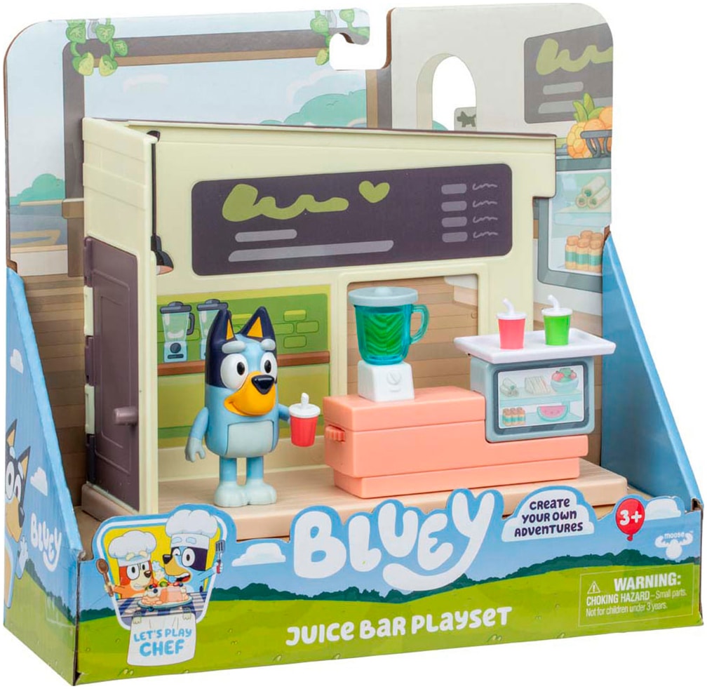 Moose Spielwelt »Bluey, Mini-Spielset, Let's Play Chef Saftbar«