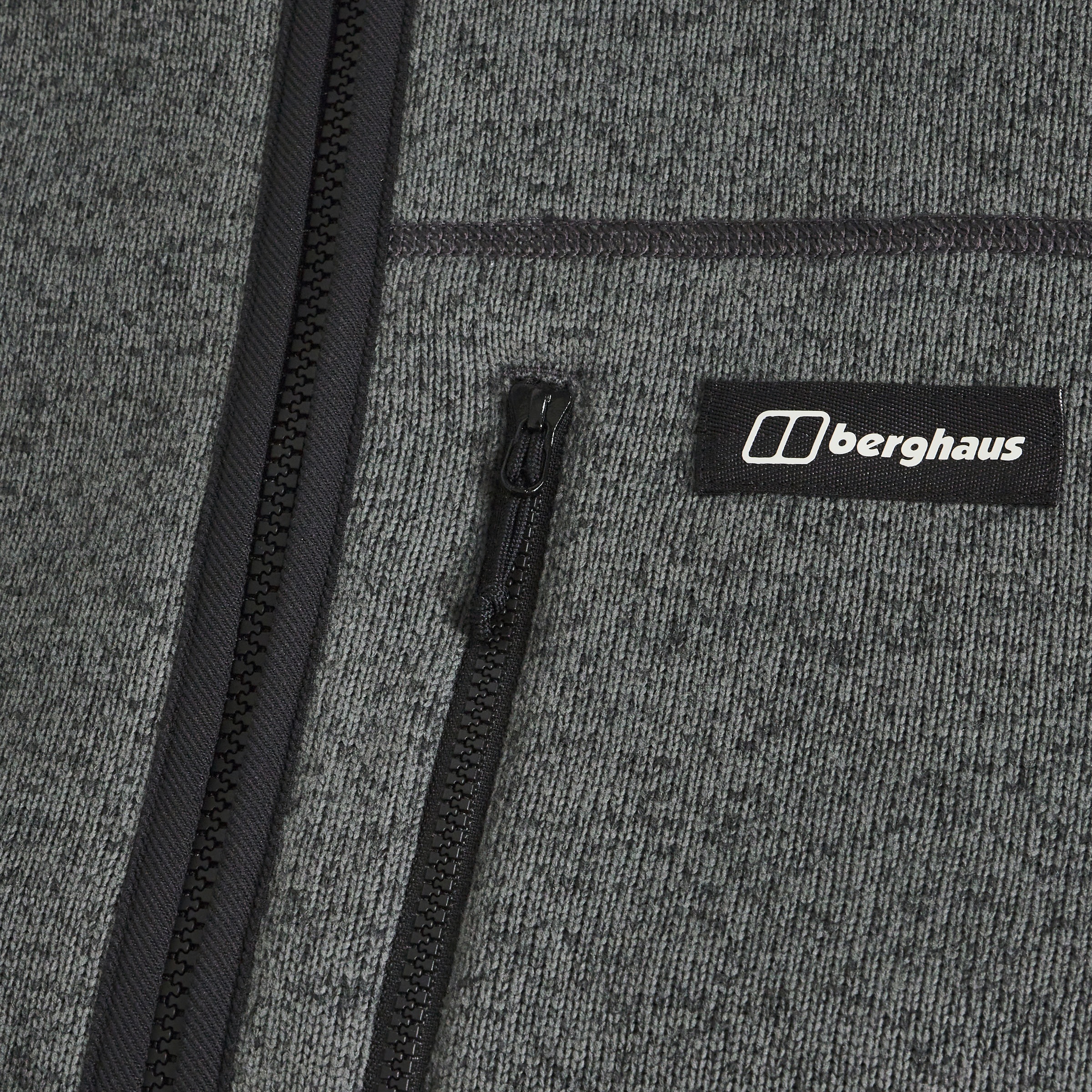 Berghaus Strickfleecejacke »ASTERBY IA JACKET« mit vier Taschen, pflegeleicht, wärmeisolierendes Fleece