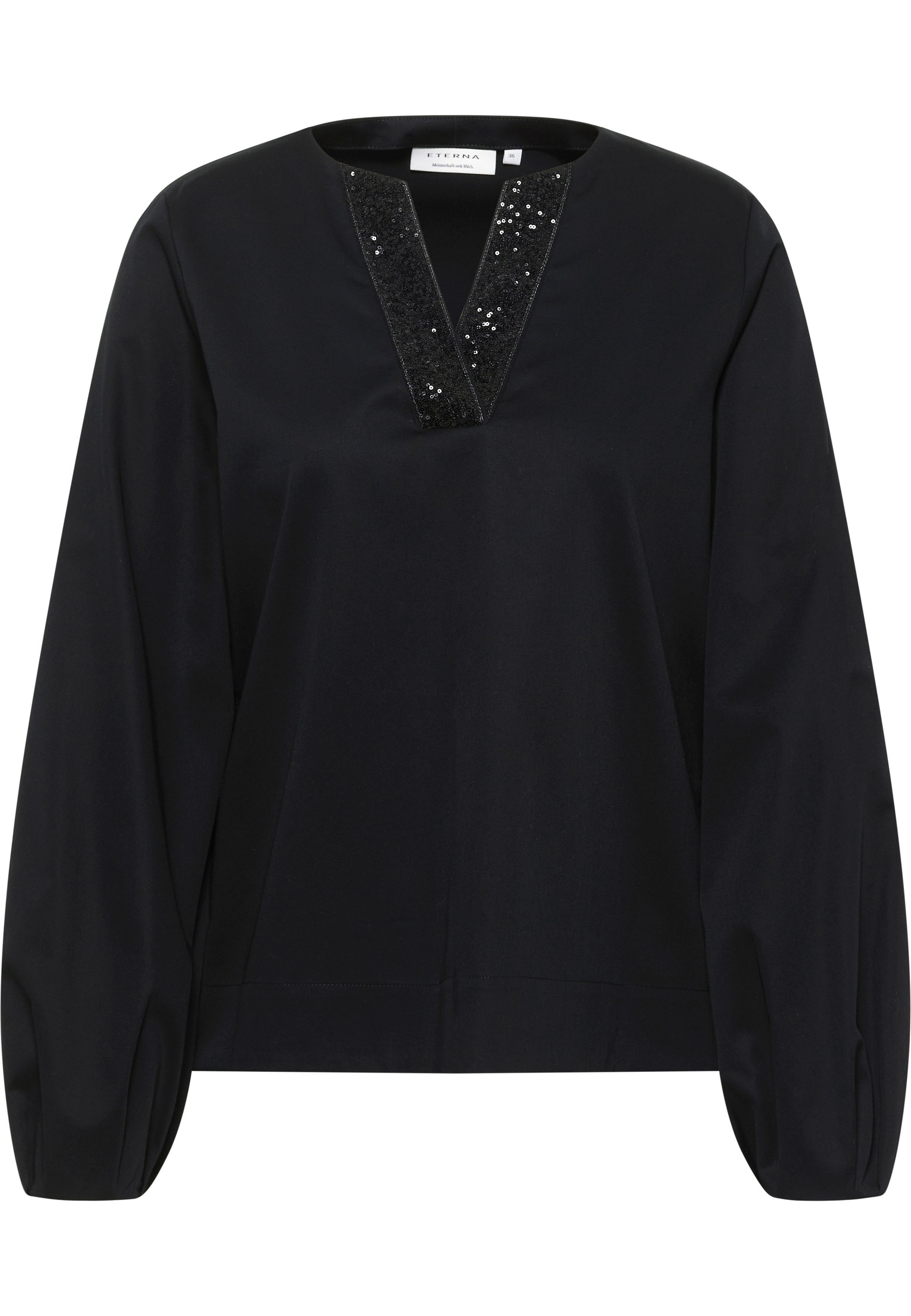 Eterna Longbluse »LOOSE FIT«, EASY IRON (bügelleicht)