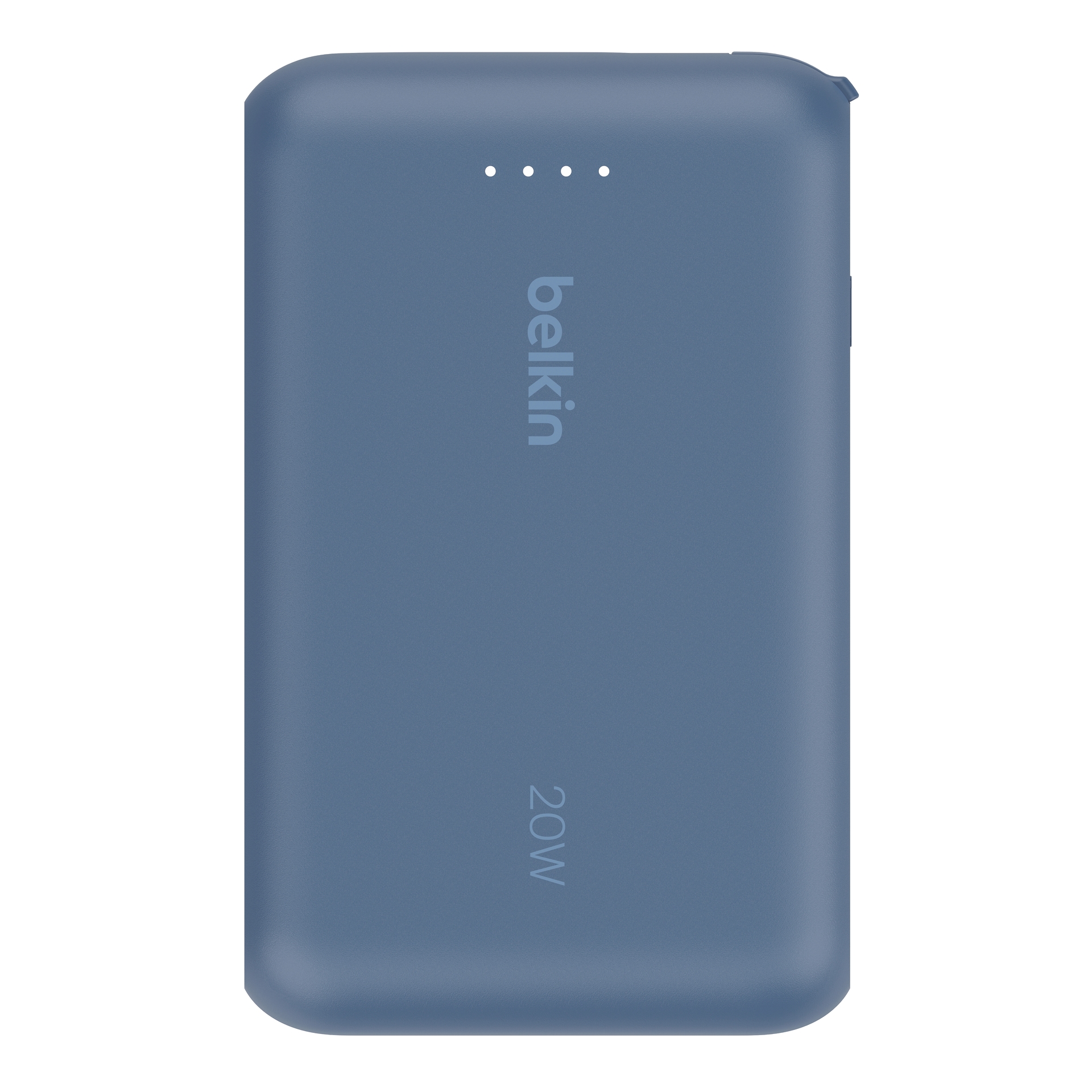 Belkin Powerbank »BoostCharge Power Bank 10K mit integrierten Kabeln«, Belkin BOOST CHARGE Power Delivery Powerbank 10.000mAh, white