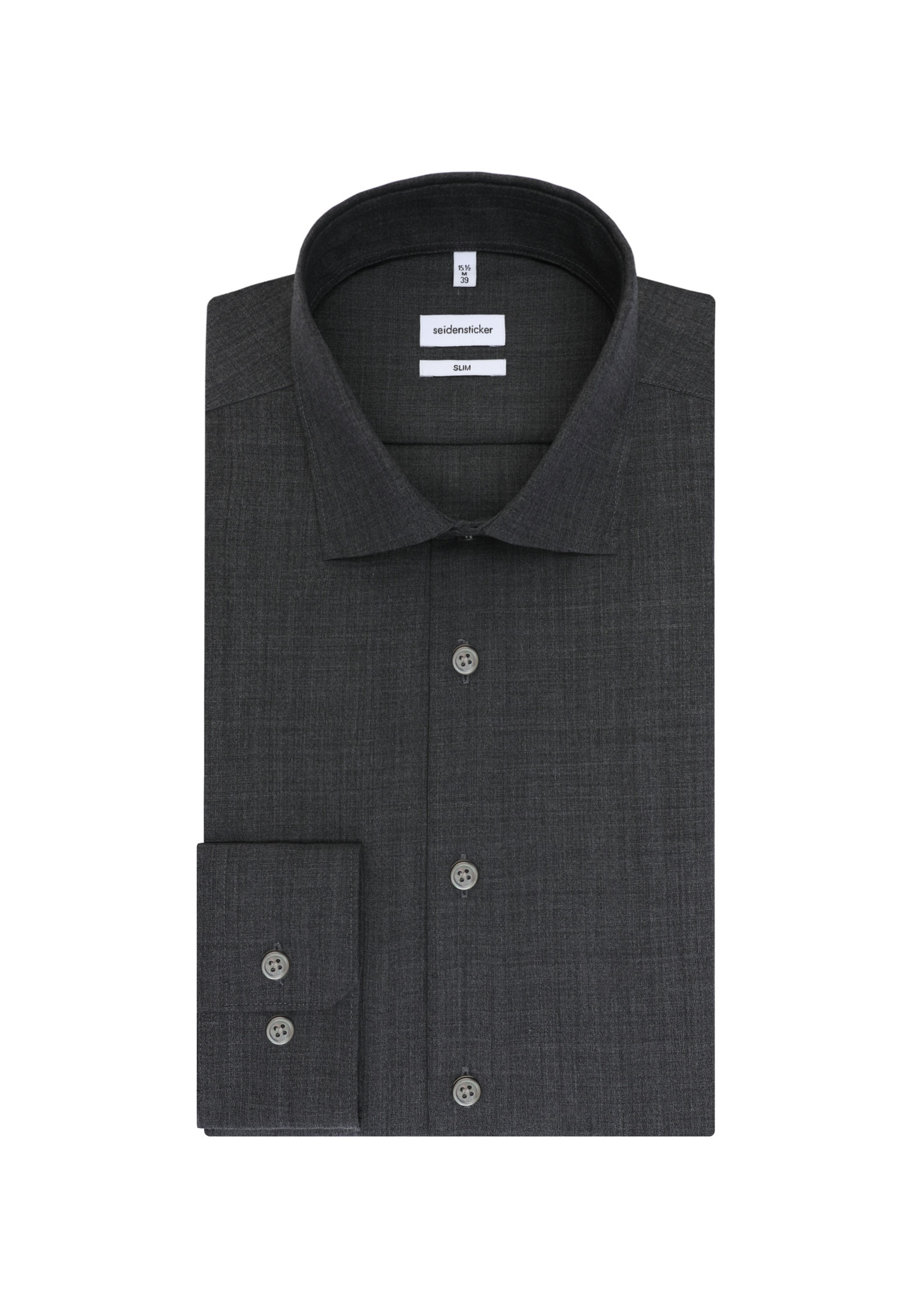 seidensticker Businesshemd »Schwarze Rose« Slim 1/1 Kentkragen Uni