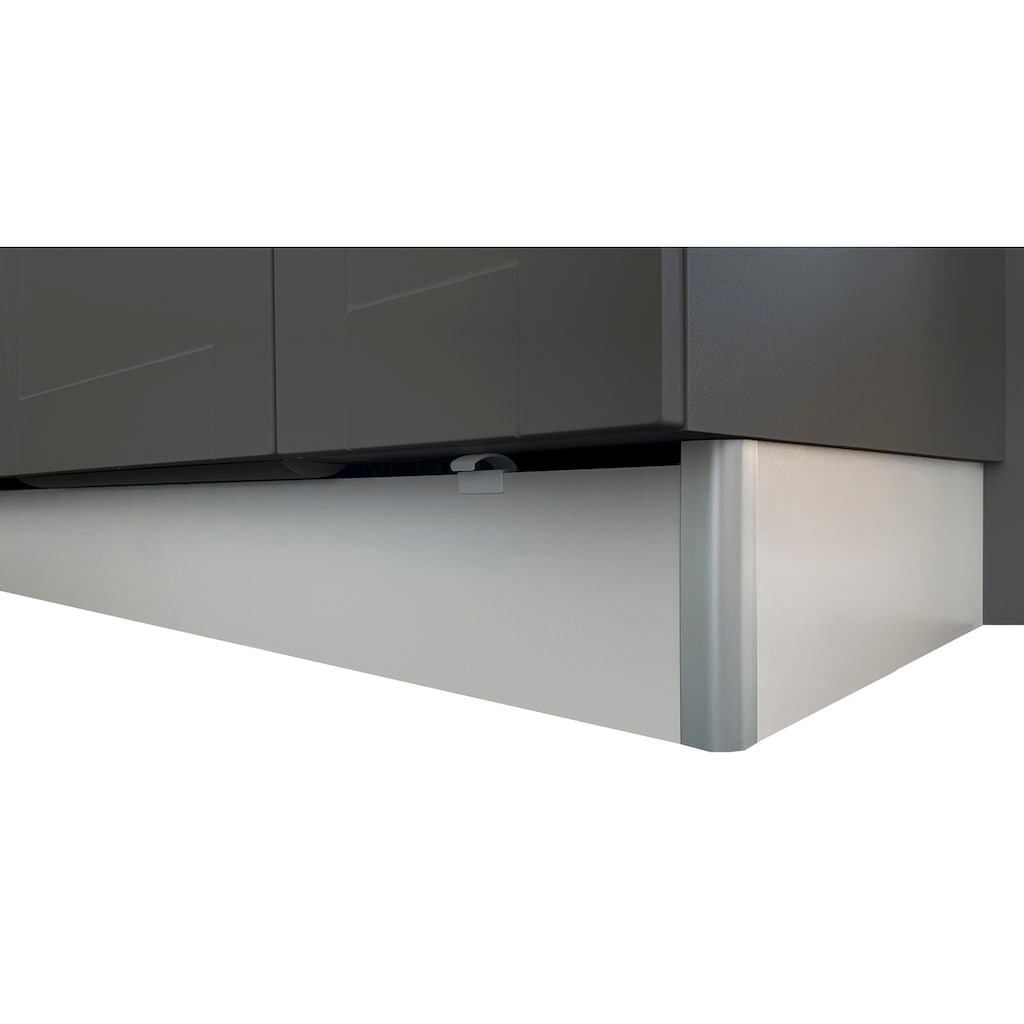 OPTIFIT Küchenzeile »Elga«, Premium-Küche mit Soft-Close-Funktion, Vollauszug, Breite 280 cm
