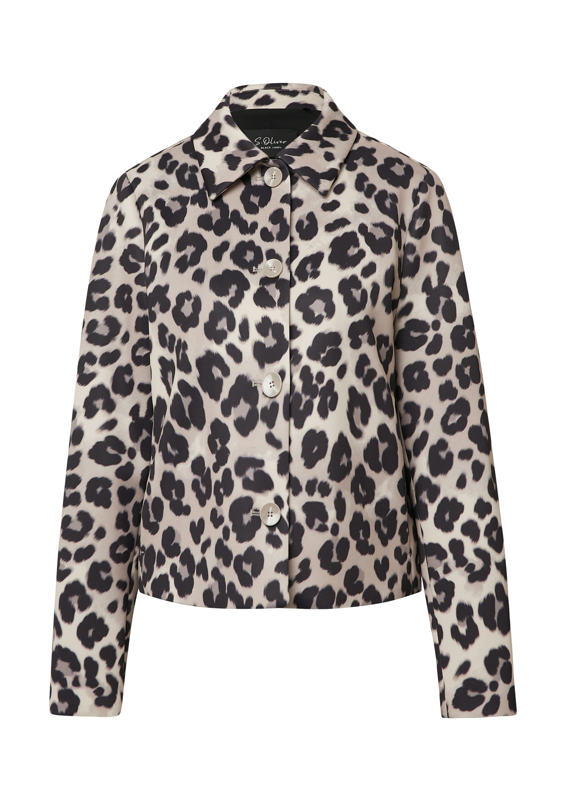 s.Oliver BLACK LABEL Hemdjacke, mit Hemdkragen