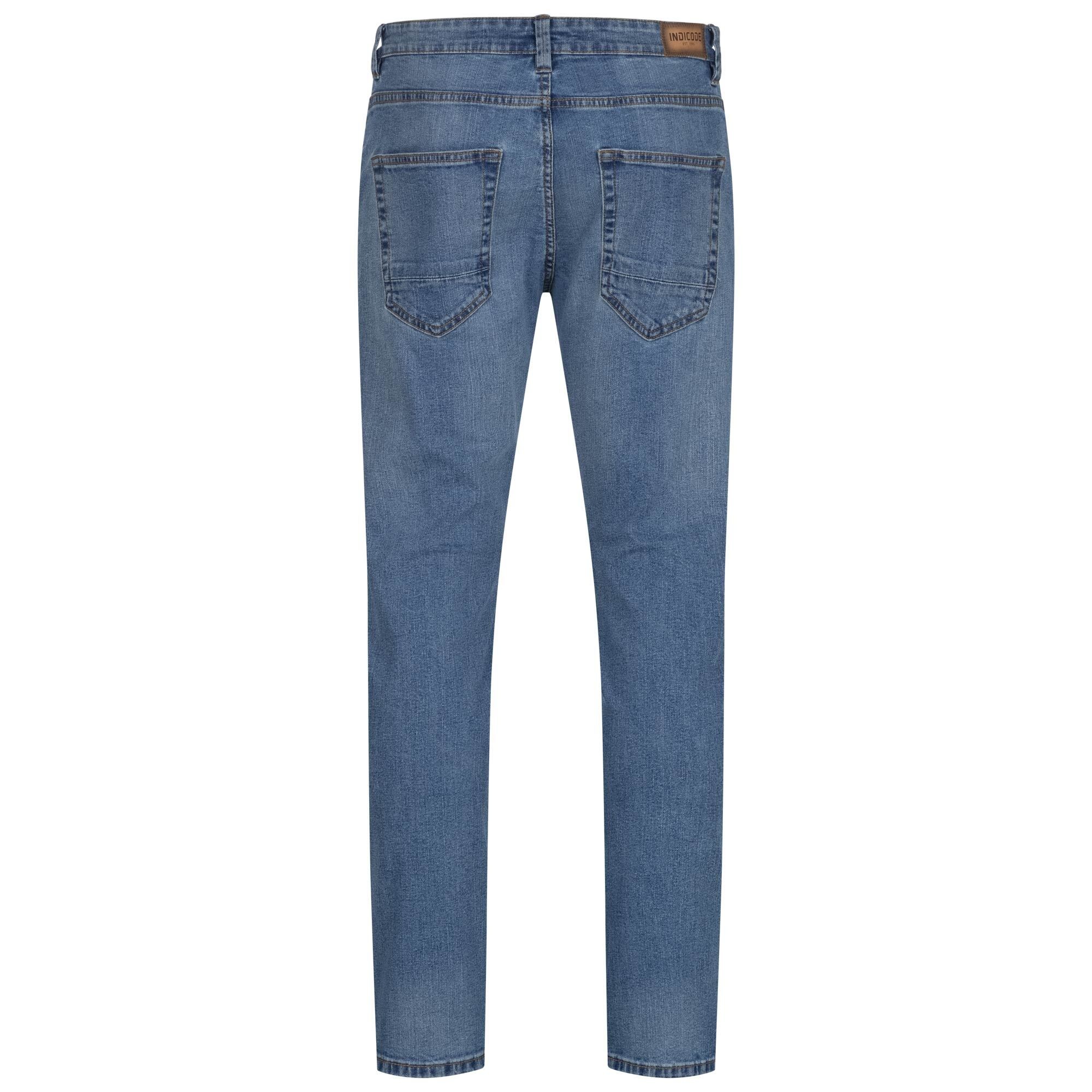 Indicode Regular-fit-Jeans »Indicode Ingianluca 60377GB Herren Jeans Hose B796«