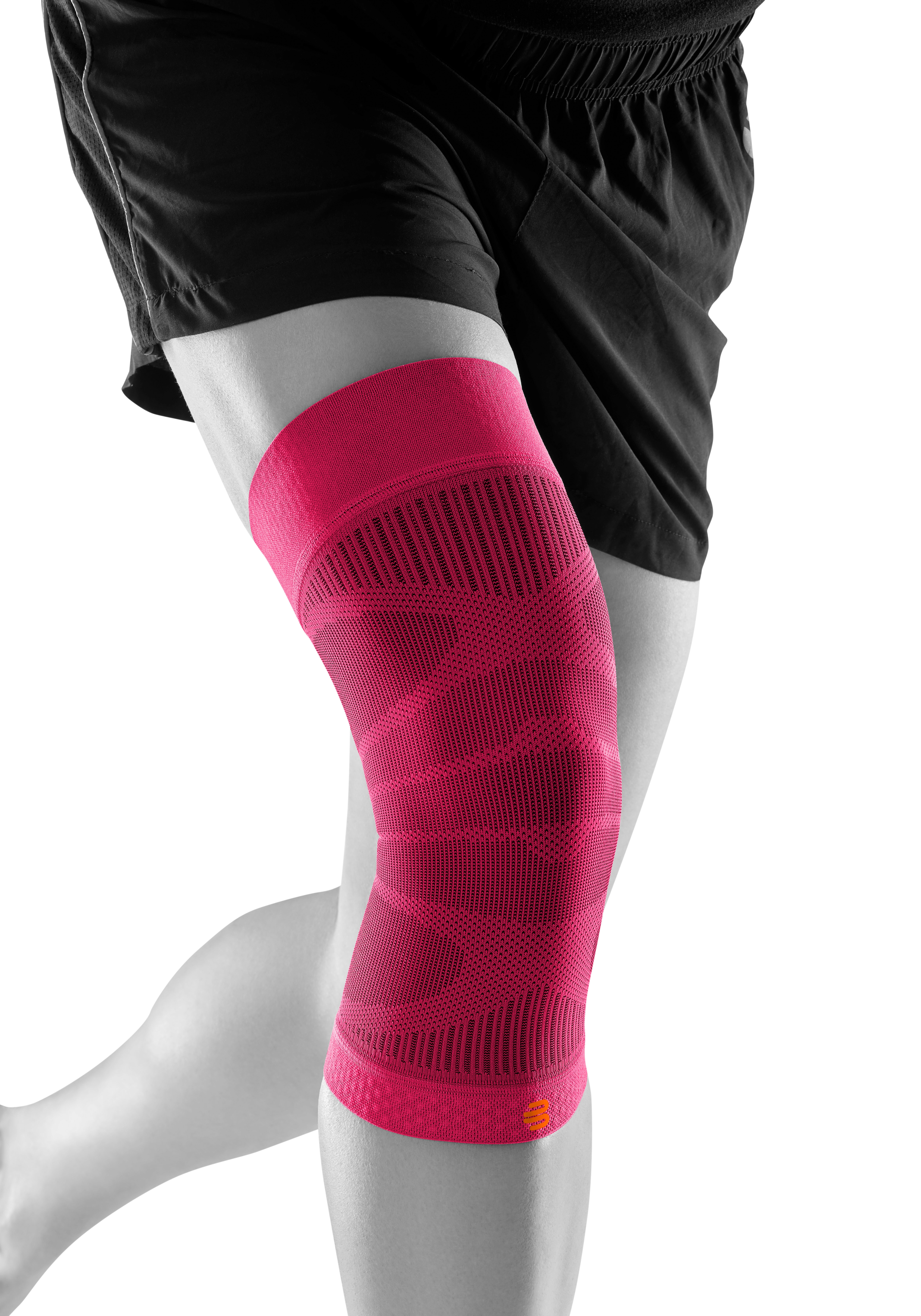 Bauerfeind Kniebandage »Sports Compression Knee Support« mit Kompression in pink, Größe M