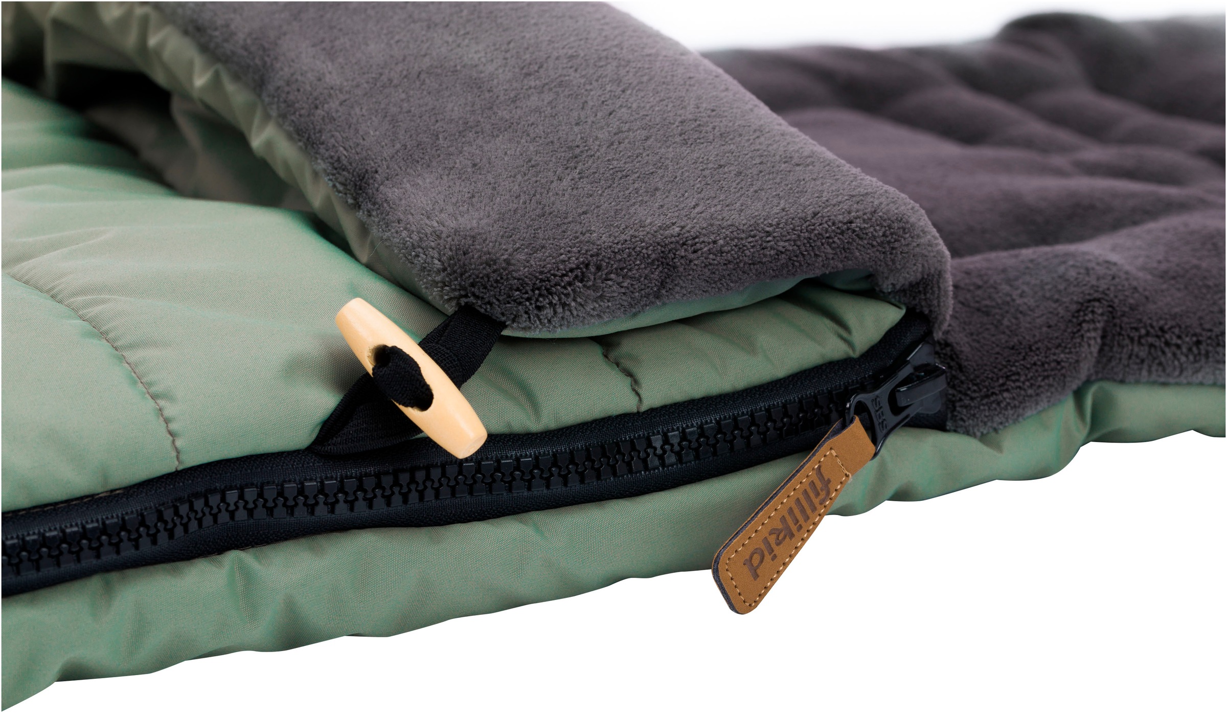 Fillikid Fußsack »Lanin Polyester Winterfußsack, salbei«