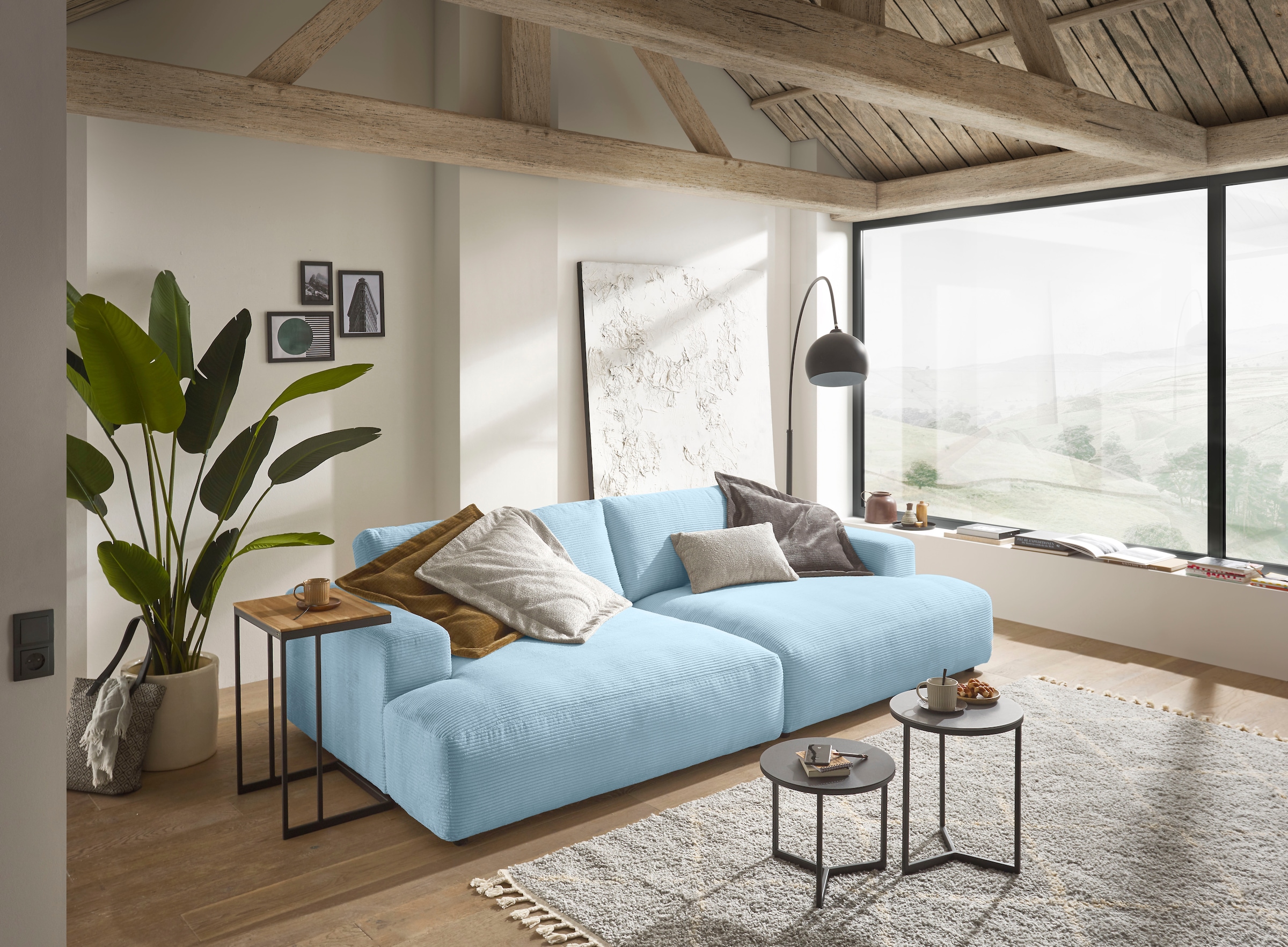 Musterring Loungesofa »Lucia«, Cord-Bezug, Breite 292 cm