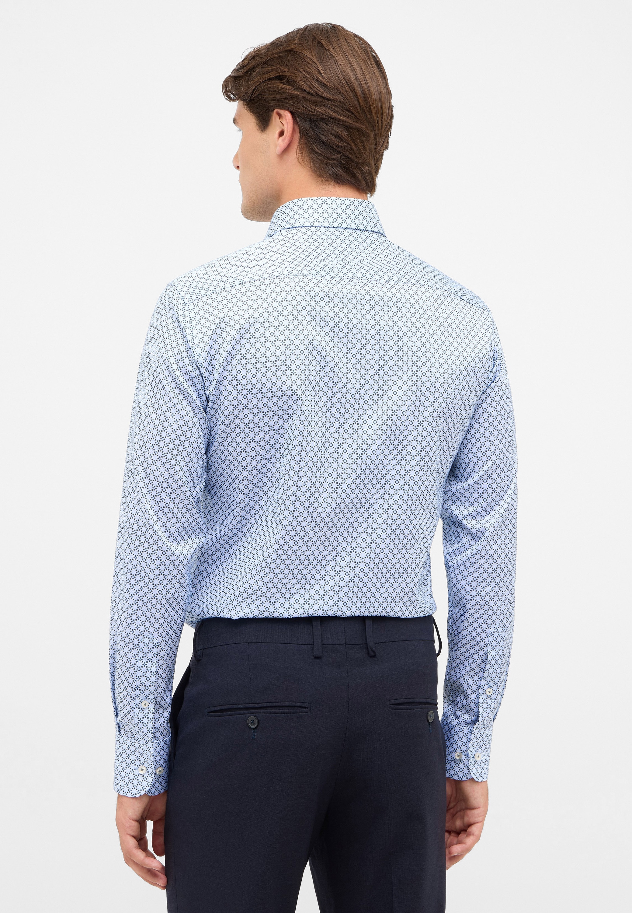 Eterna Langarmhemd »SLIM FIT«, NON IRON (bügelfrei)