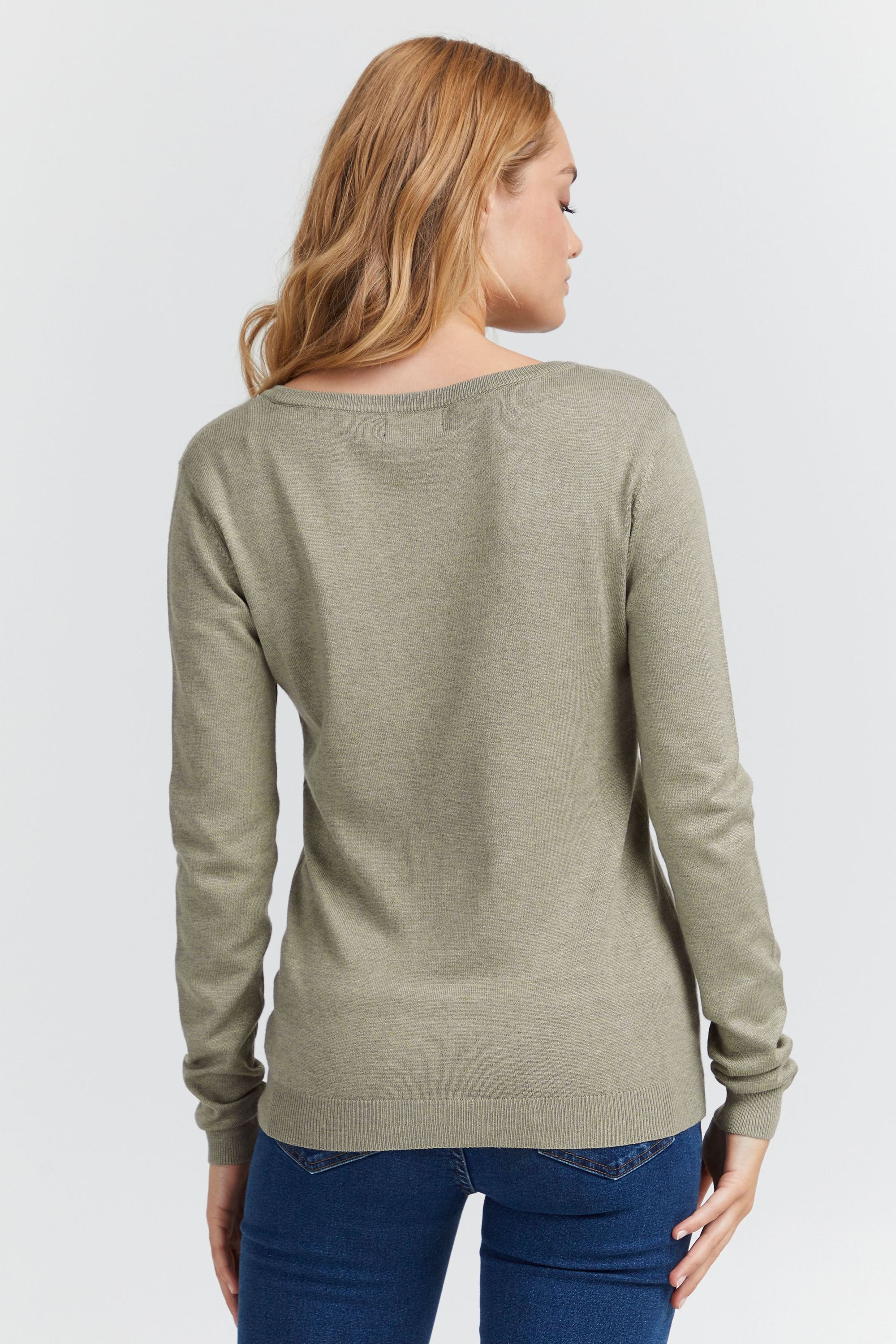 OXMO Strickfleece-Pullover »Strickpullover OXEdda«