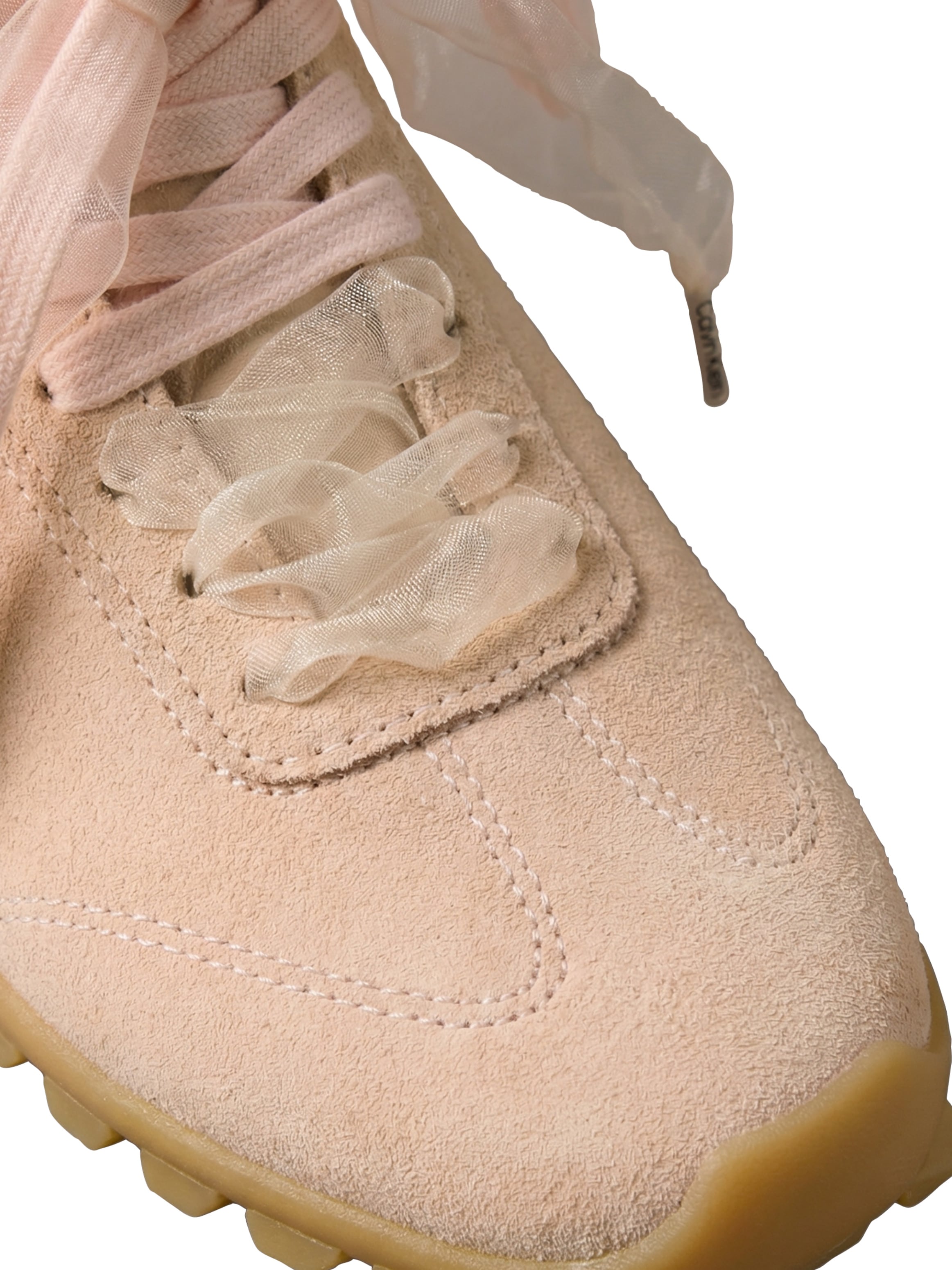 Calvin Klein Sneaker »LOW PROFILE RUN MG SUE DB LACES«  Halbschuh, Trendy-Schnürschuh, Freizeitschuh mit CK-Prägung