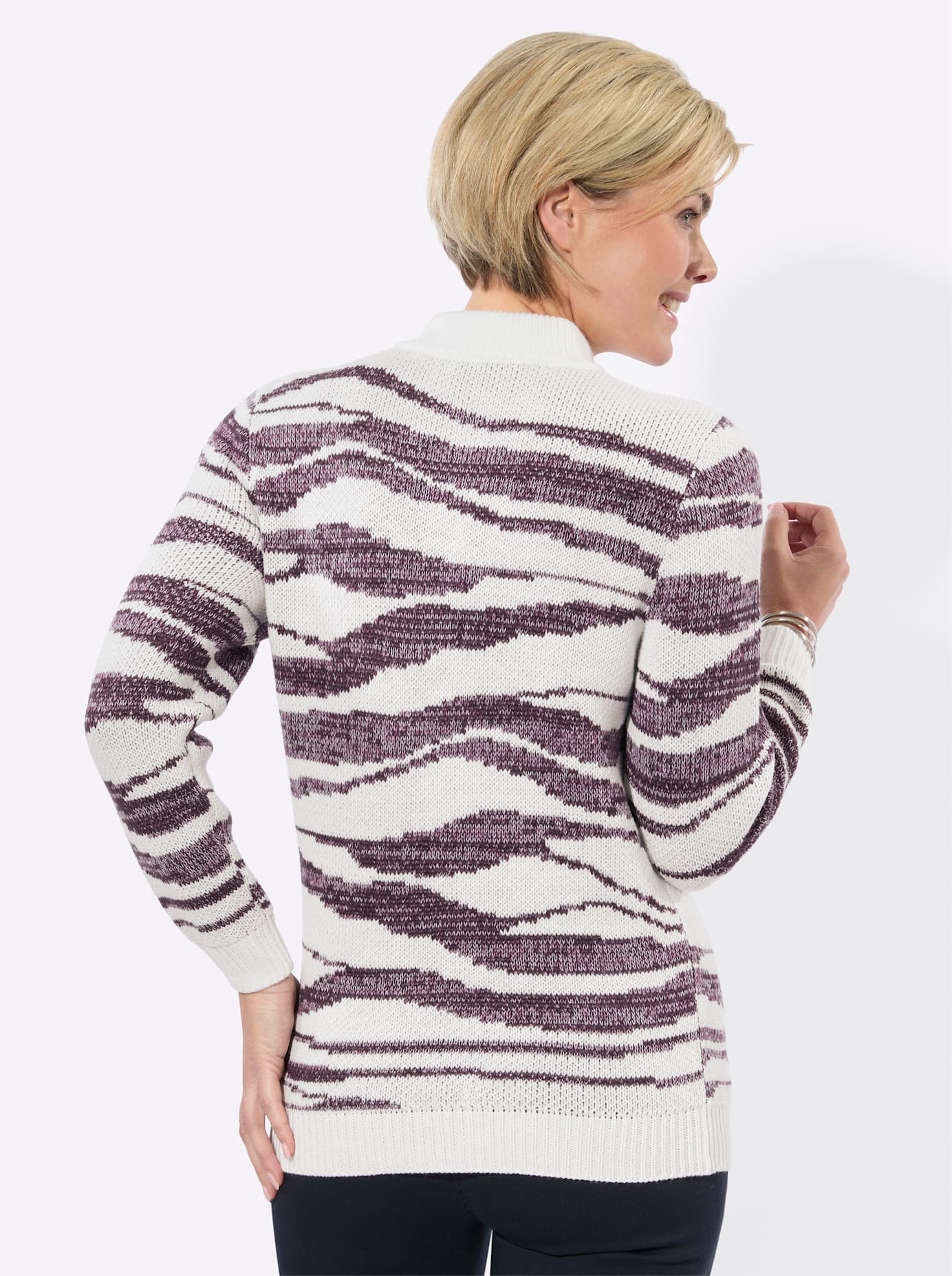Classic Basics Strickpullover »Jacquard-Pullover«
