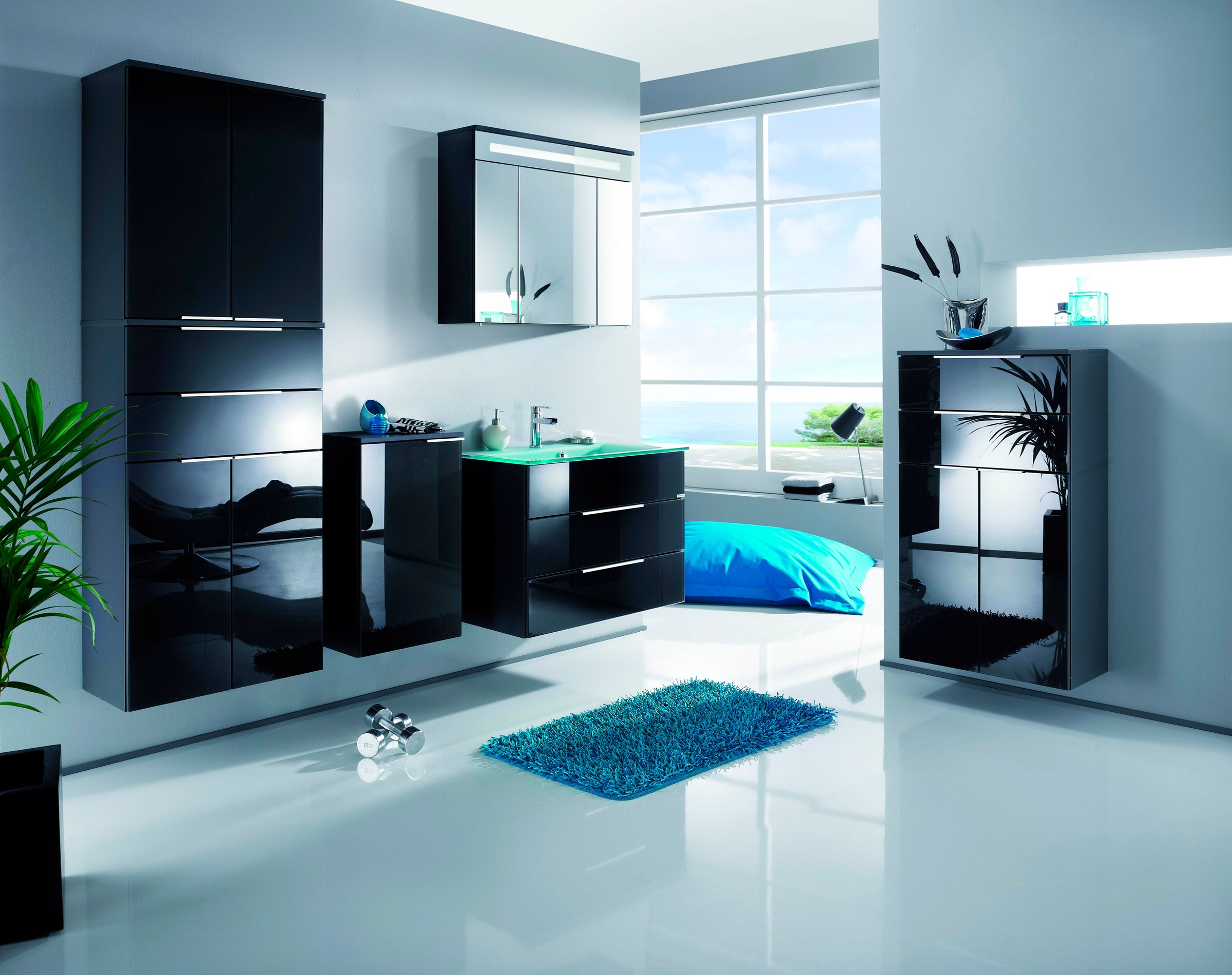 FACKELMANN Spiegelschrank »Kara«, Badmöbel Breite 80 cm