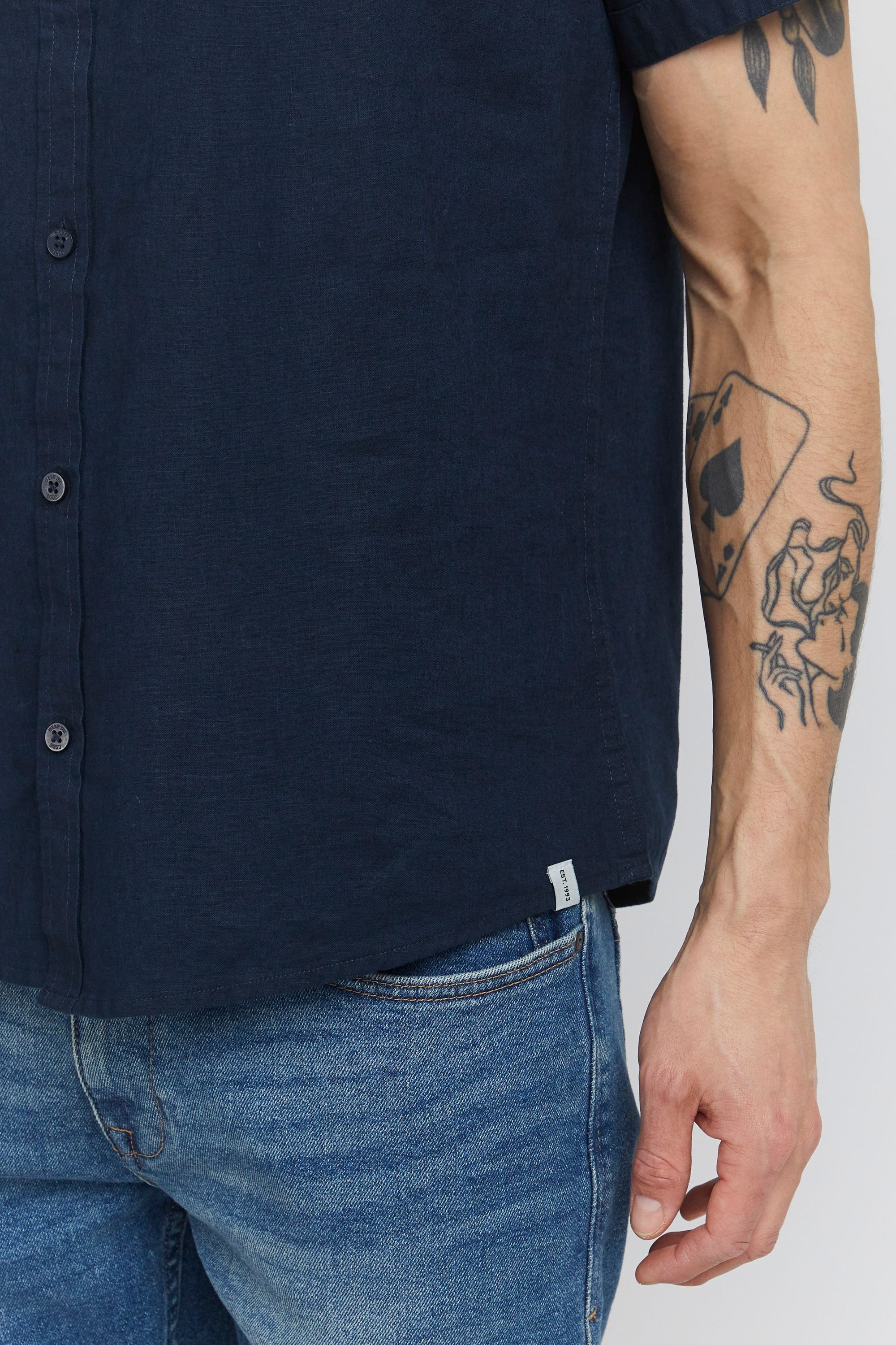 Indicode Kurzarmshirt »Kurzarmhemd IDHank«