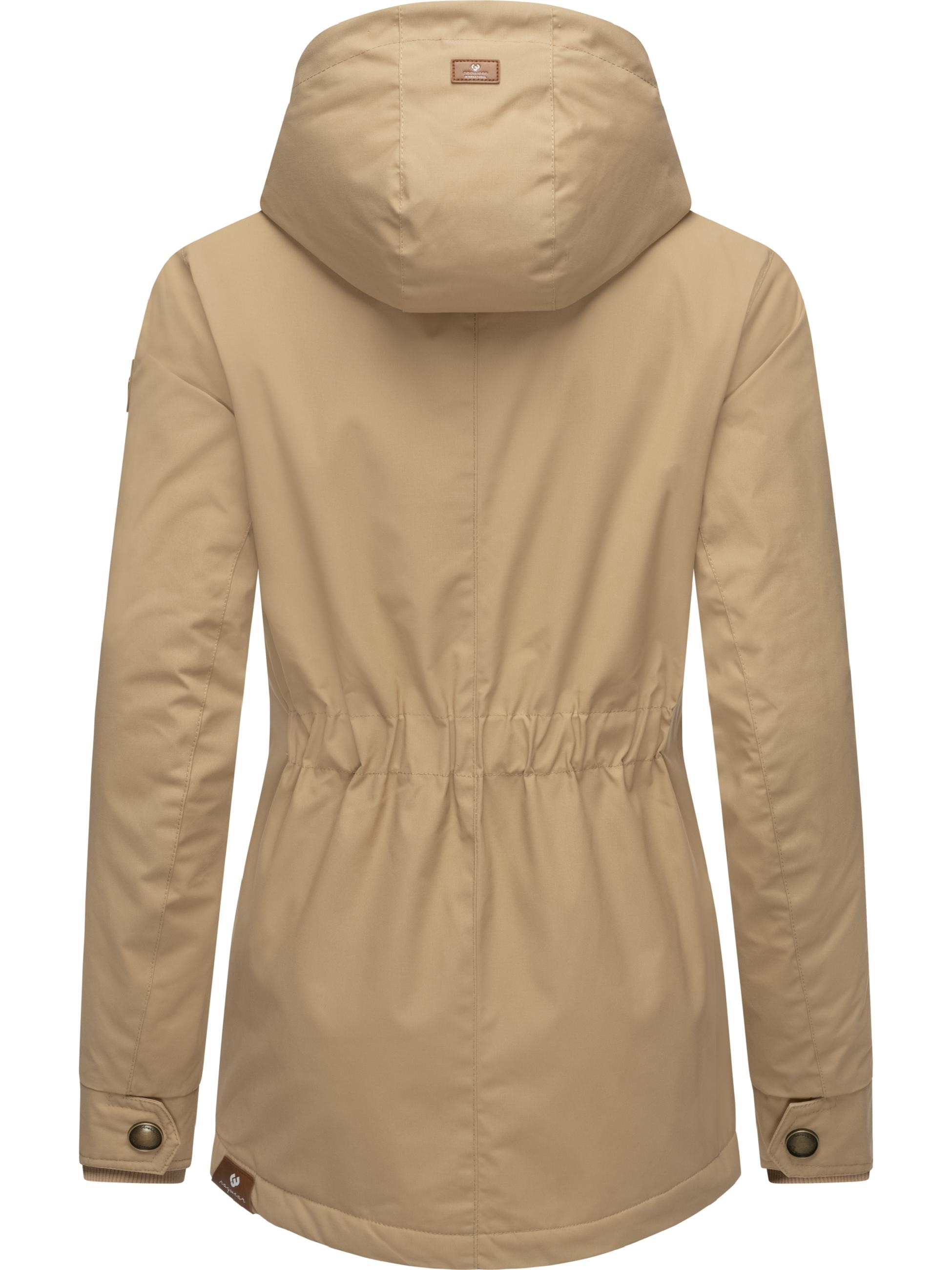 Ragwear Winterjacke »Winterjacke Monade«, mit Kapuze, Damen Winterparka mit Kapuze und m. Fleece gefüttert