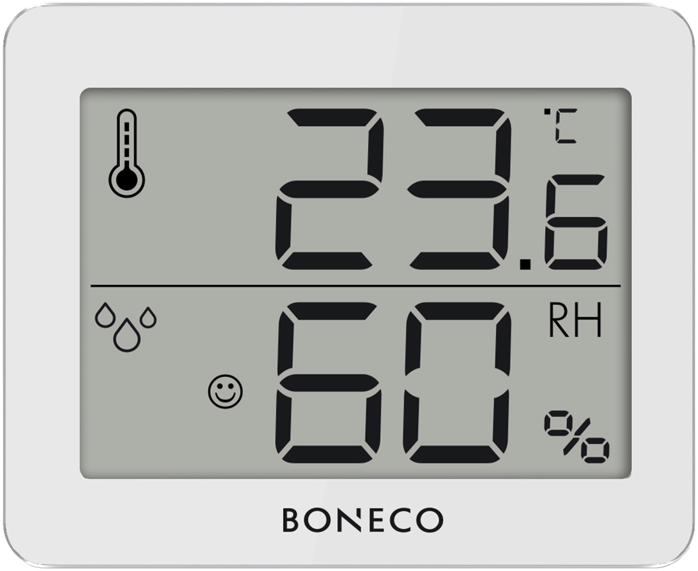 Boneco Hygrometer »X200«, digitale Anzeige der Raumtemperatur und relativen Luftfeuchtigkeit