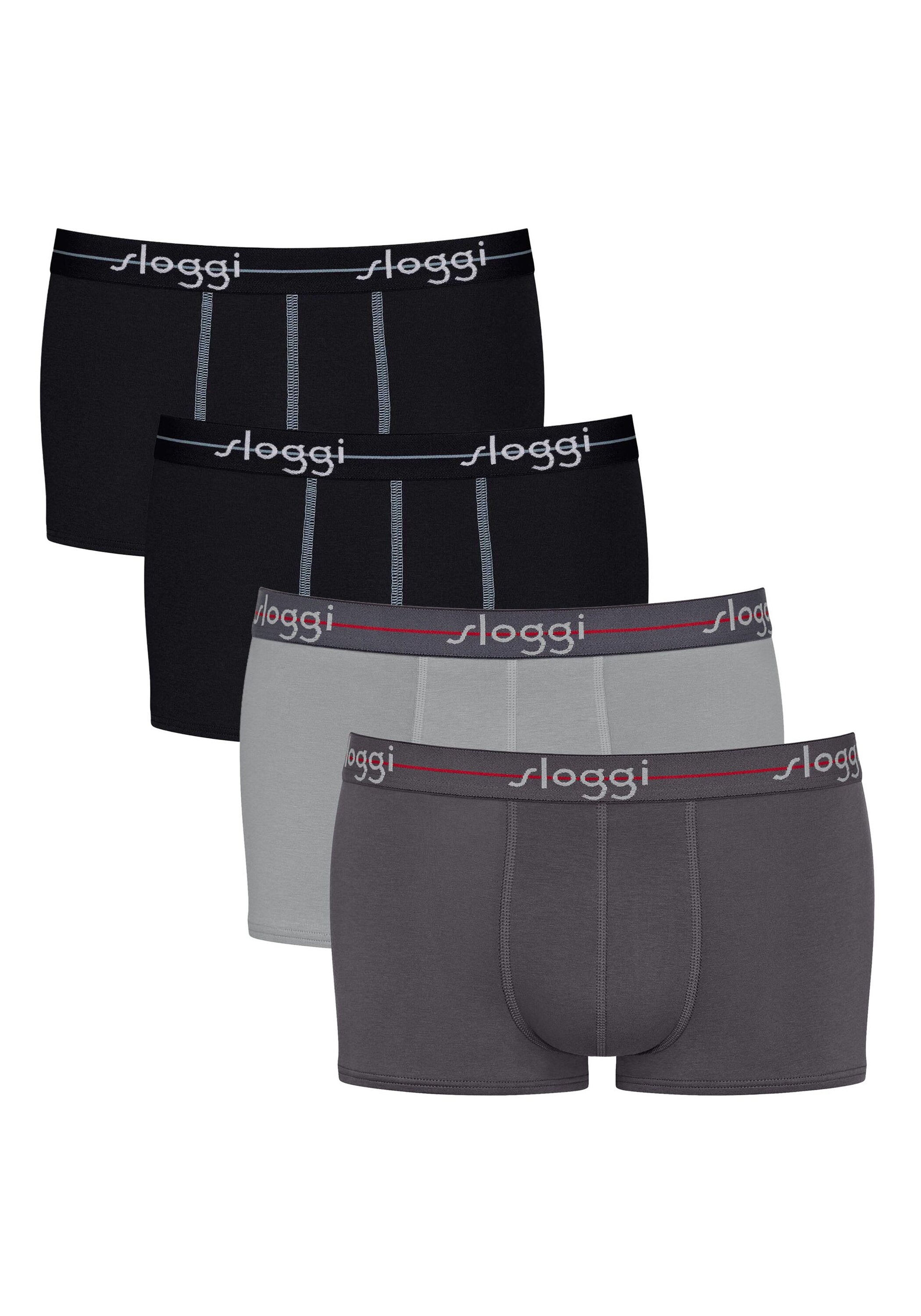 sloggi Boxershorts »Boxershort Start Hipster C4P box 4er Pack«