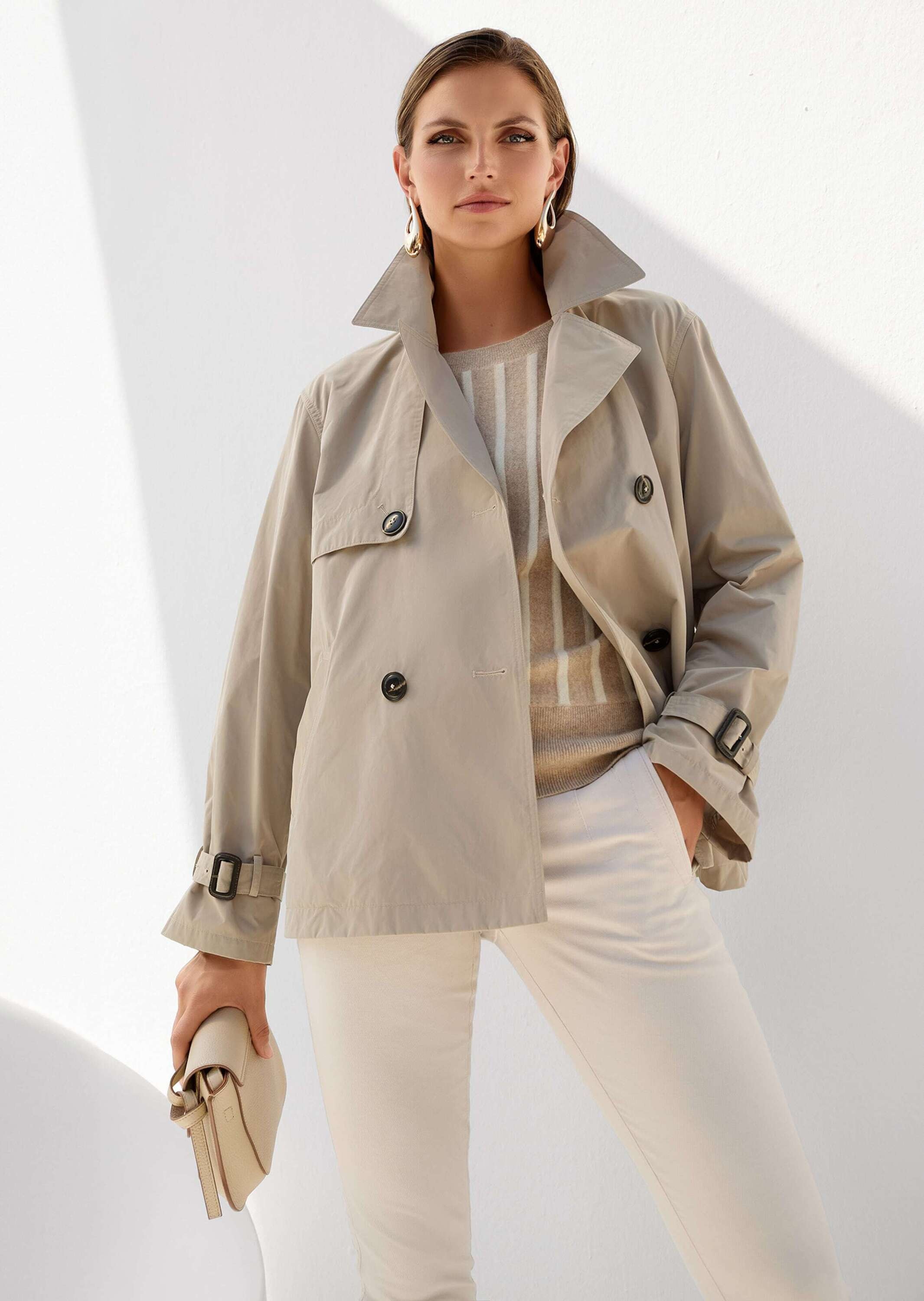 MADELEINE Trenchcoat »Kurztrench Trench-Jacke«