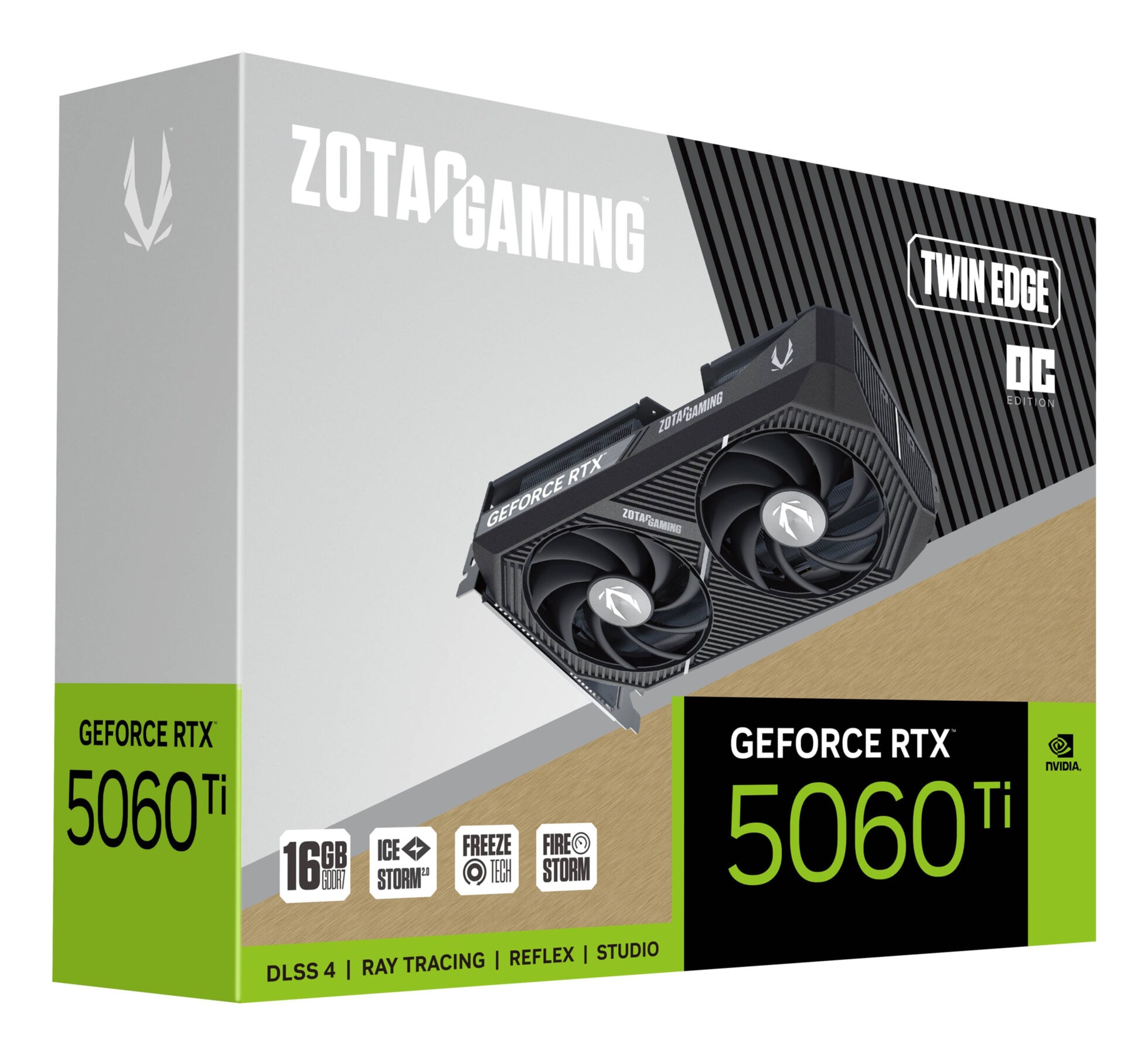 Zotac Grafikkarte »GAMING GeForce RTX 5060 Ti Twin Edge OC«
