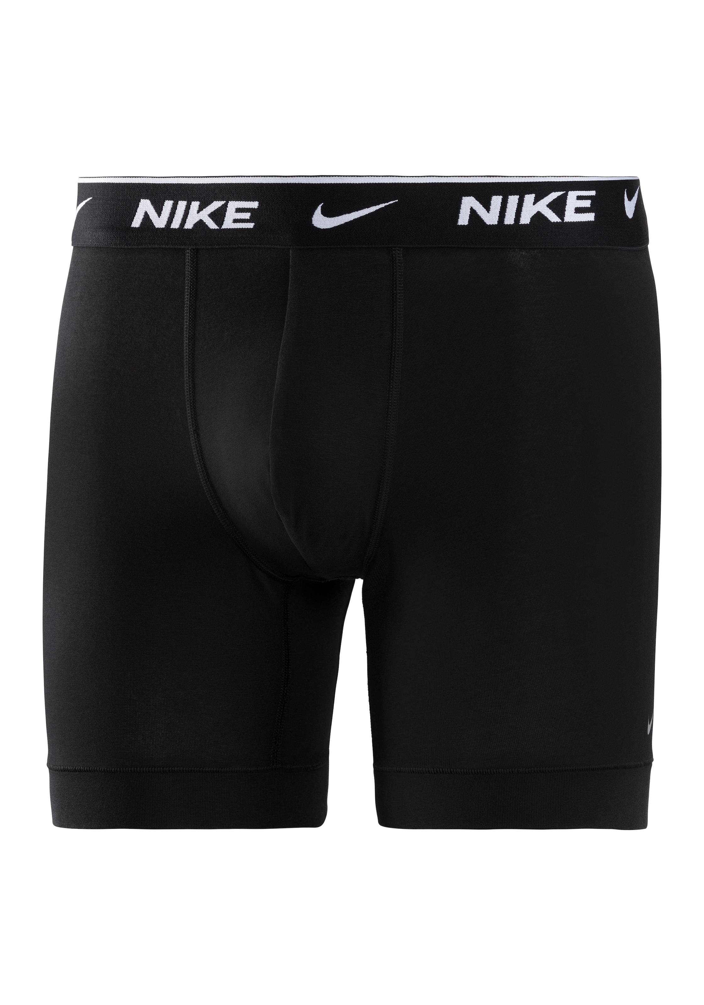 NIKE Underwear Boxer, (3 St.), mit besonders langem Bein und Nike Logobund