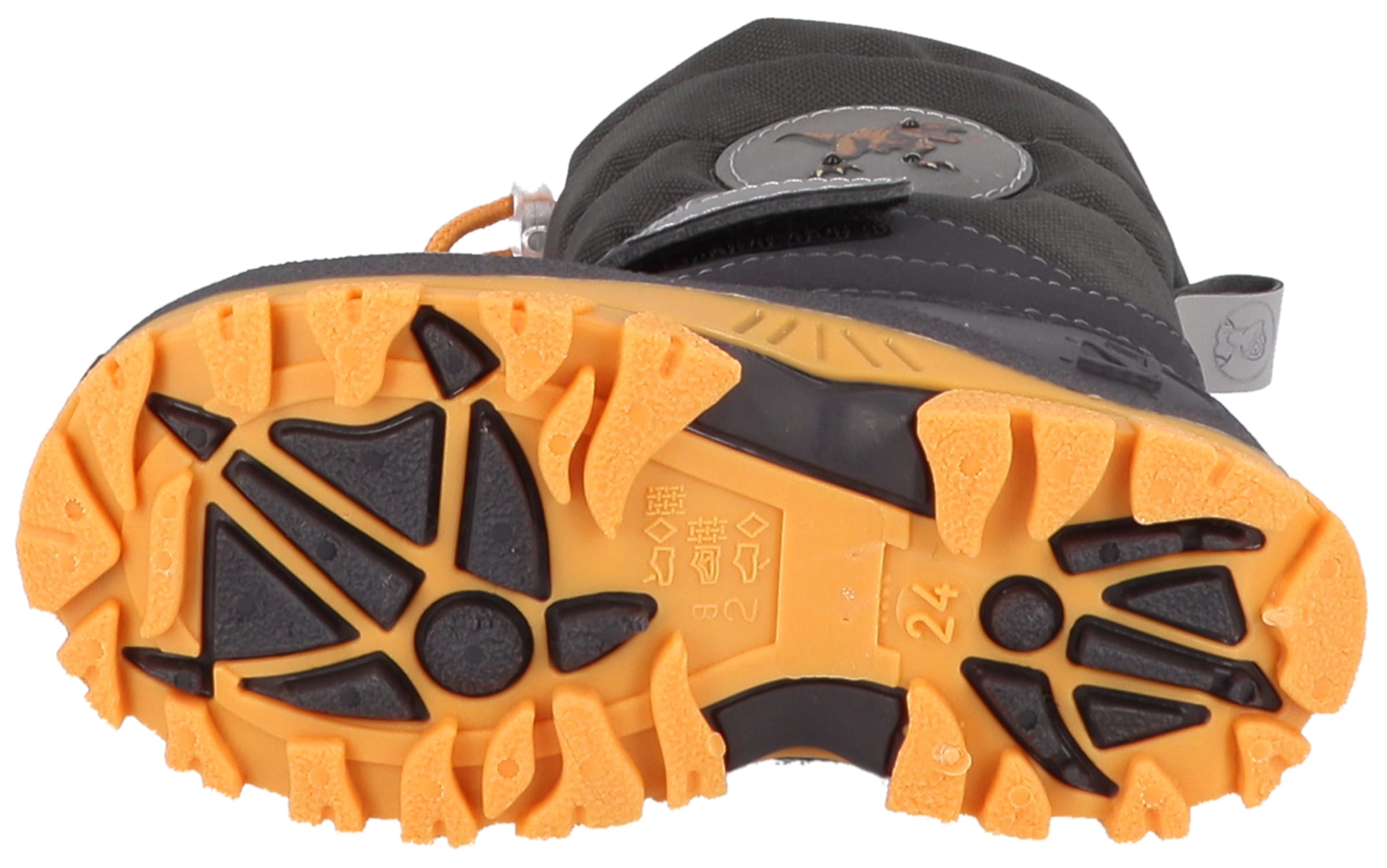 Lurchi Snowboots »Flax, Blinkschuh«  Winterstiefel mit Dino-Aufnäher, Größenschablone zum Download