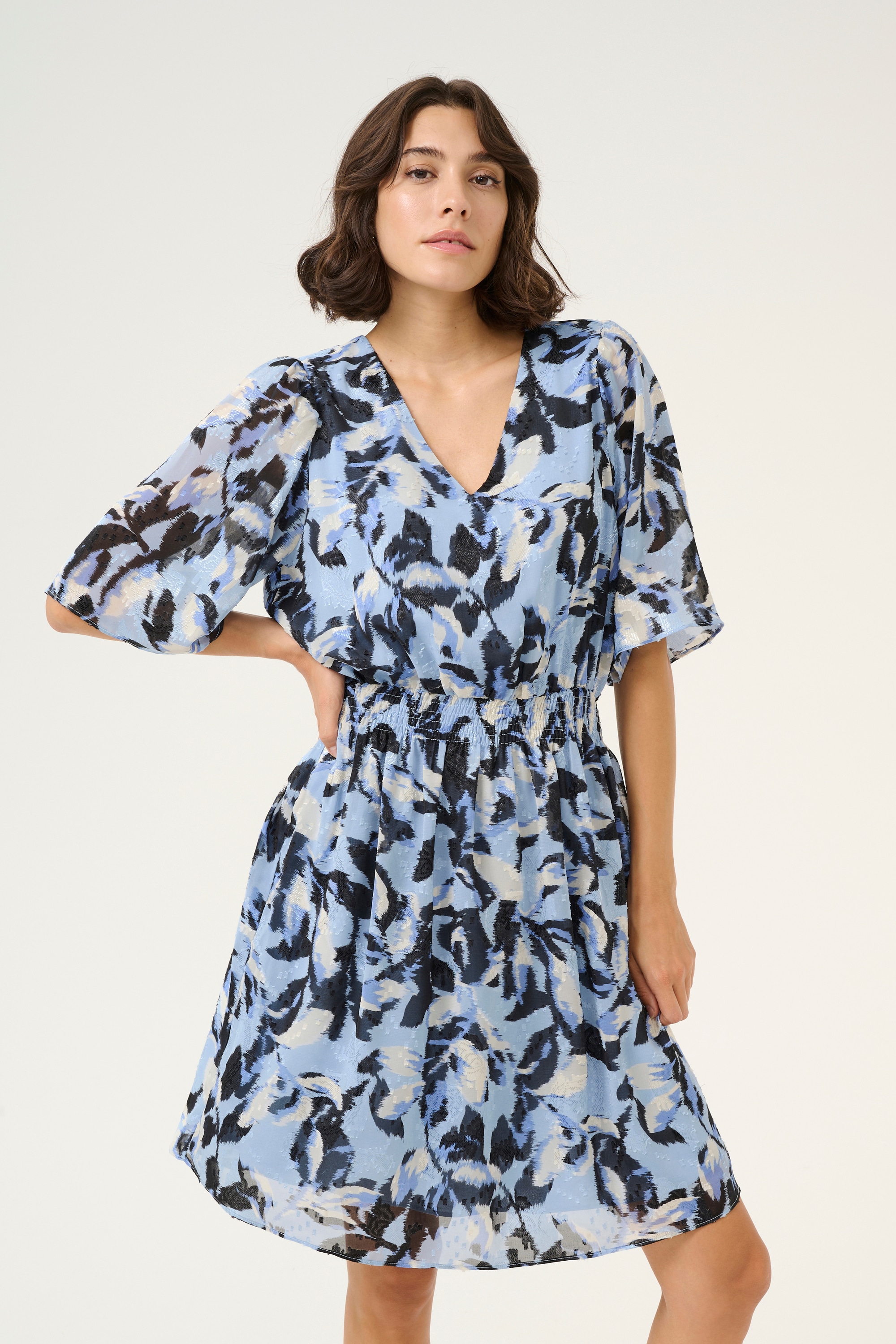 KAFFE Midikleid »Kleid KAelina«