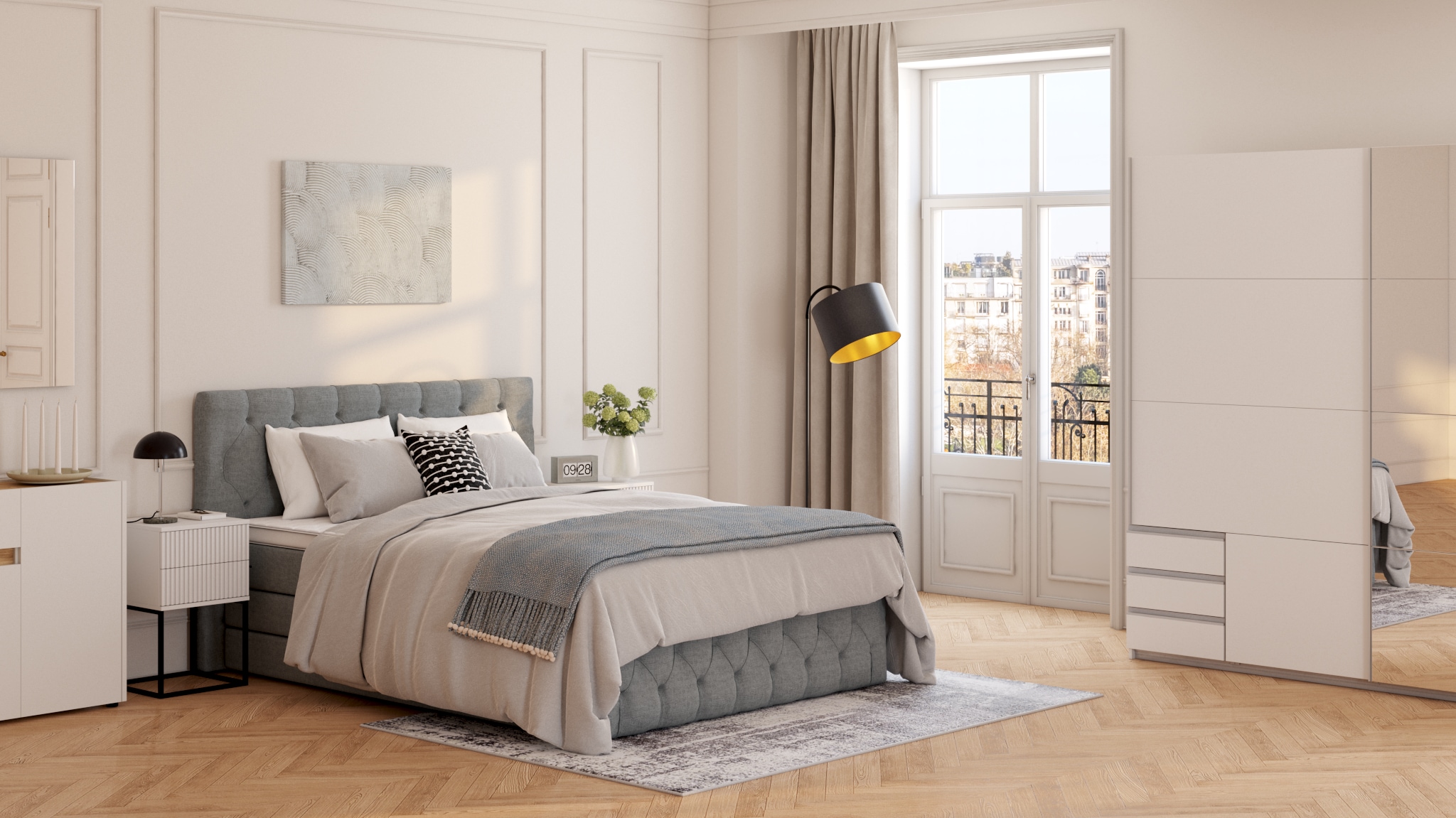 LeGer Home by Lena Gercke Leinwandbild »Sundowner« Abstrakt | Abstrakte | Kunst | Modern | Wüste | klassische Fantasie 1 Stk. tlg. Premium-Leinwandstoff, Handarbeit aus Deutschland