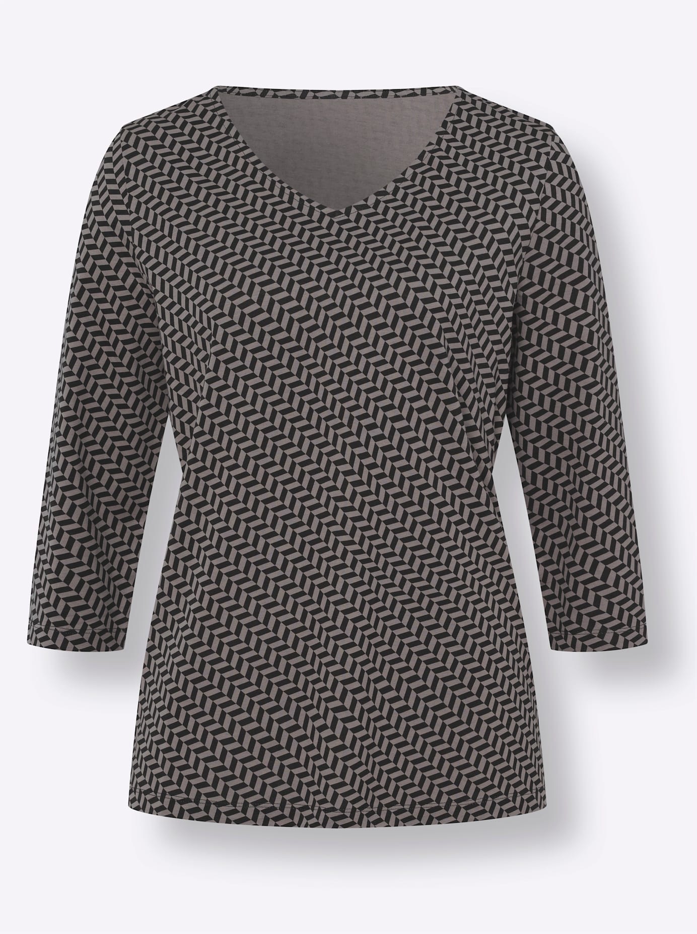 3/4-Arm-Shirt »Freizeitshirt«, (1 tlg.)