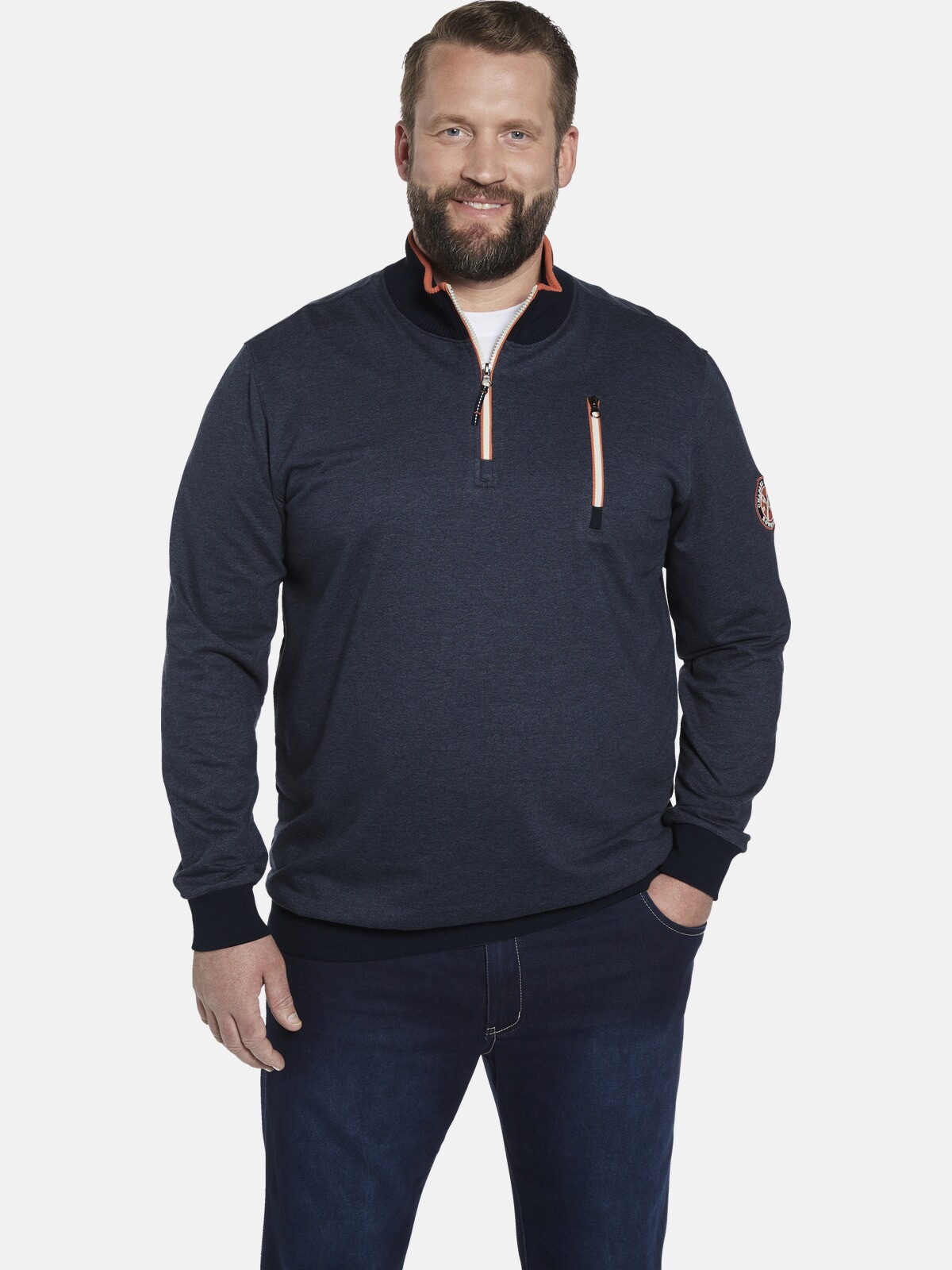 Charles Colby Sweatshirt »Sweatshirt EARL PADRIC«, (1 tlg.), im sportlichen Stil