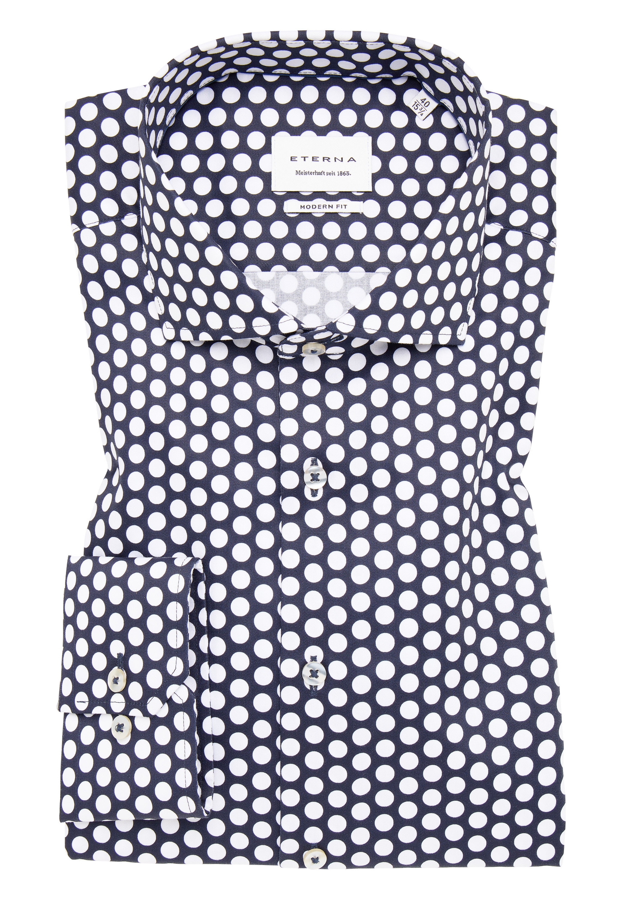 Eterna Langarmhemd »MODERN FIT« NON IRON (bügelfrei)