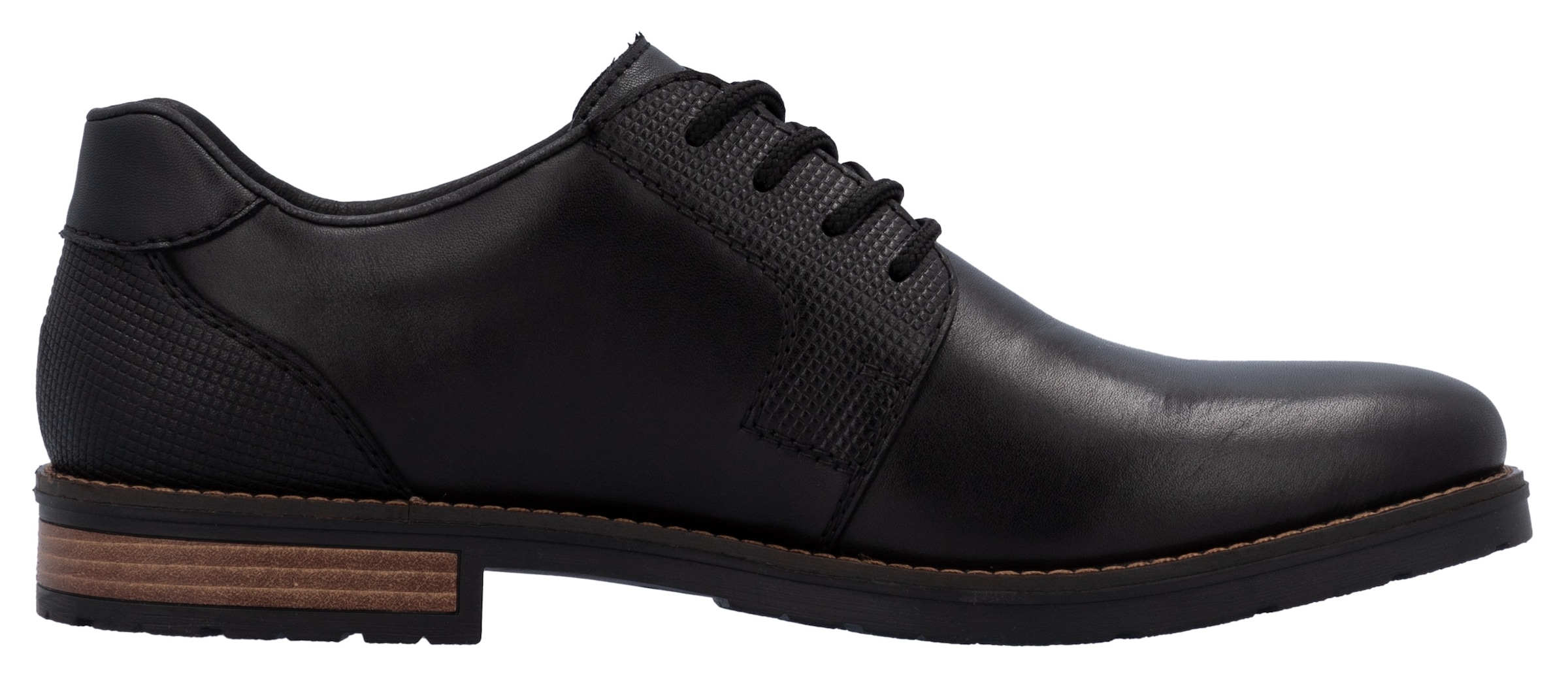 Rieker Schnürschuh  mit dezentem Logoschriftzug, Freizeitschuh, Halbschuh, Schnürschuh