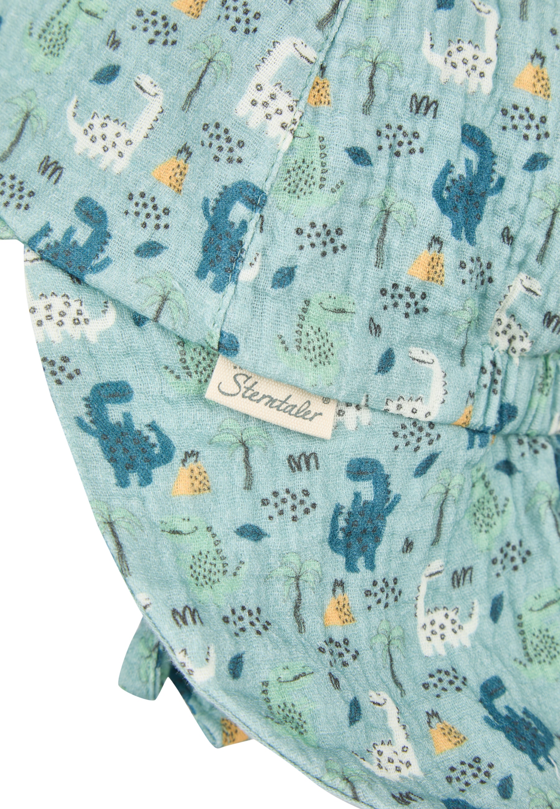 Sterntaler® Sonnenhut »Schirmmütze mit Nackenschutz Dinos«