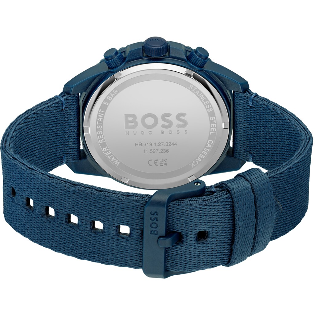 BOSS Chronograph »Admiral Sustainable #tide, 1513919«